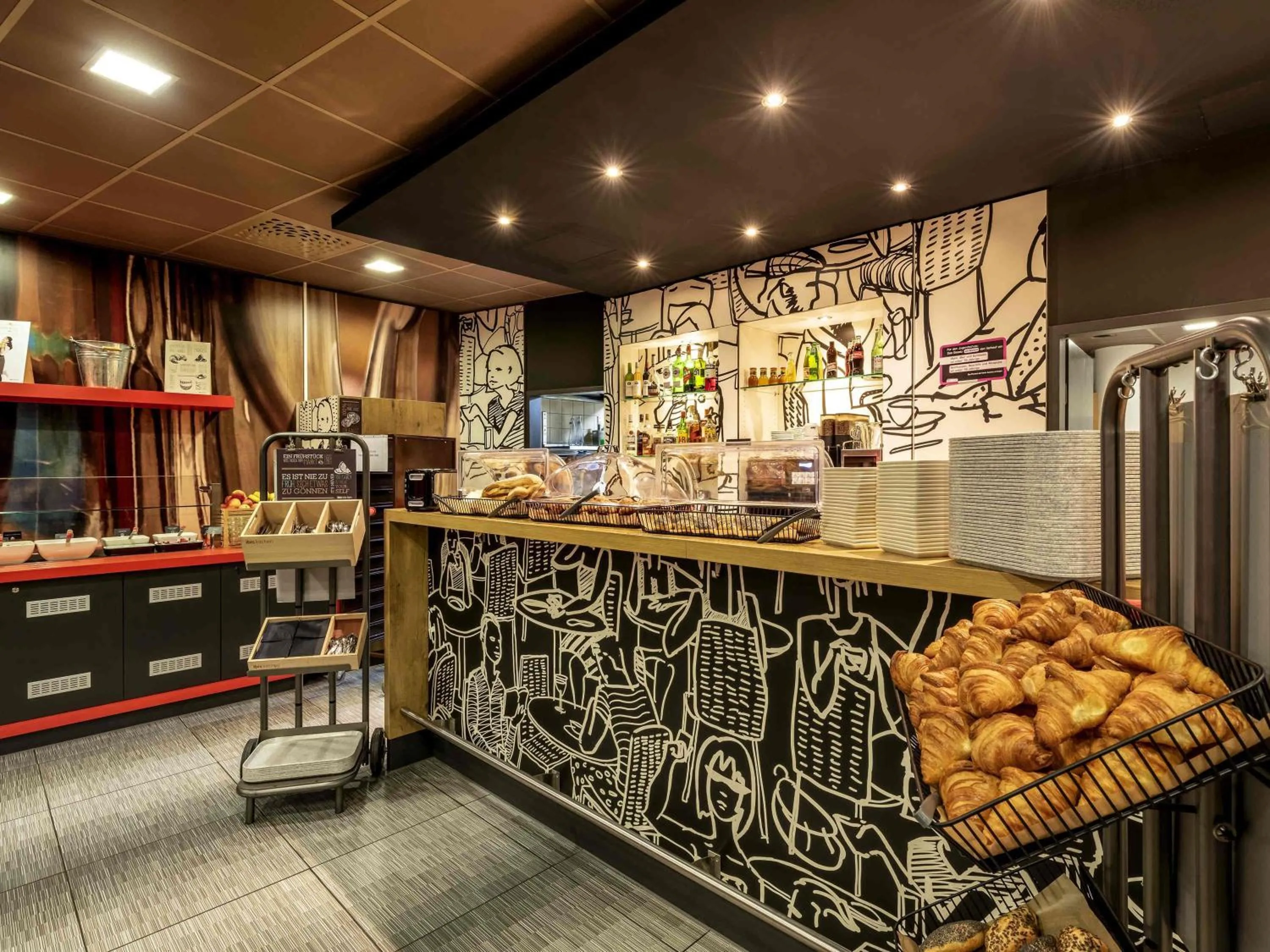 Breakfast in ibis Bern Expo