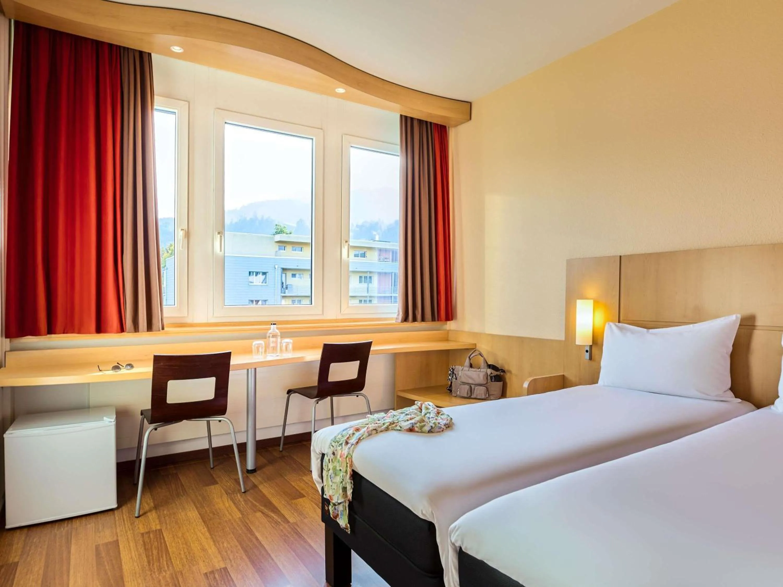 Bedroom, Bed in ibis Luzern Kriens