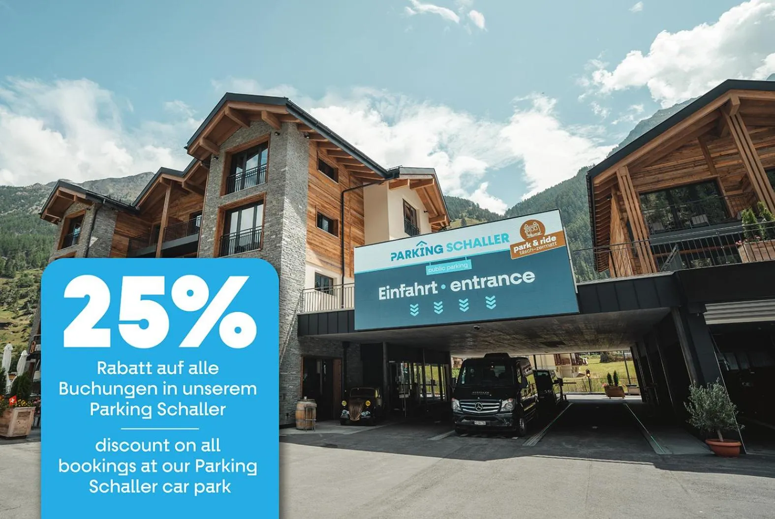 Parking in Hotel Matterhorn Inn