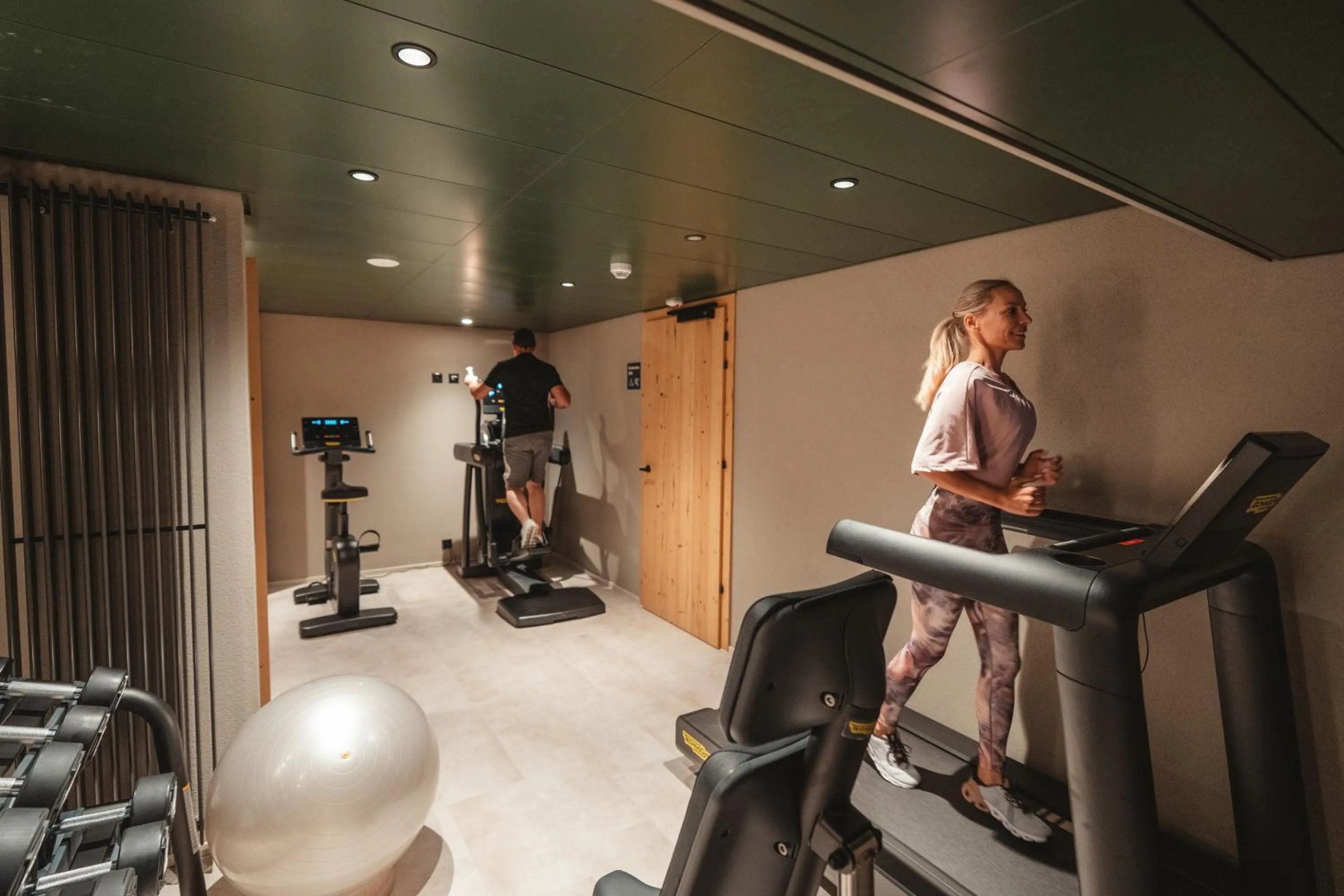 Fitness centre/facilities in Hotel Matterhorn Inn
