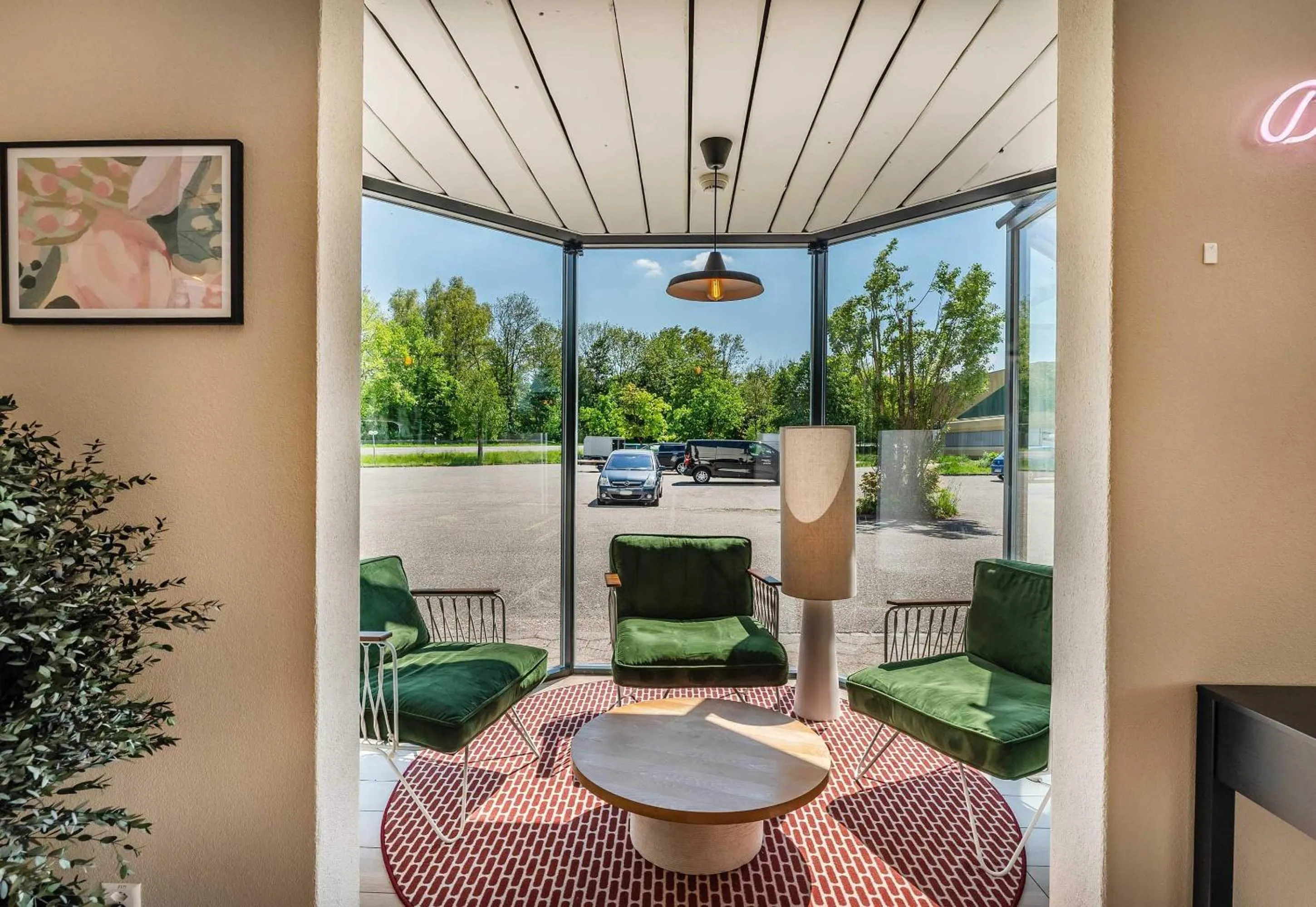 Lobby or reception in B&B HOTEL Rothrist Olten