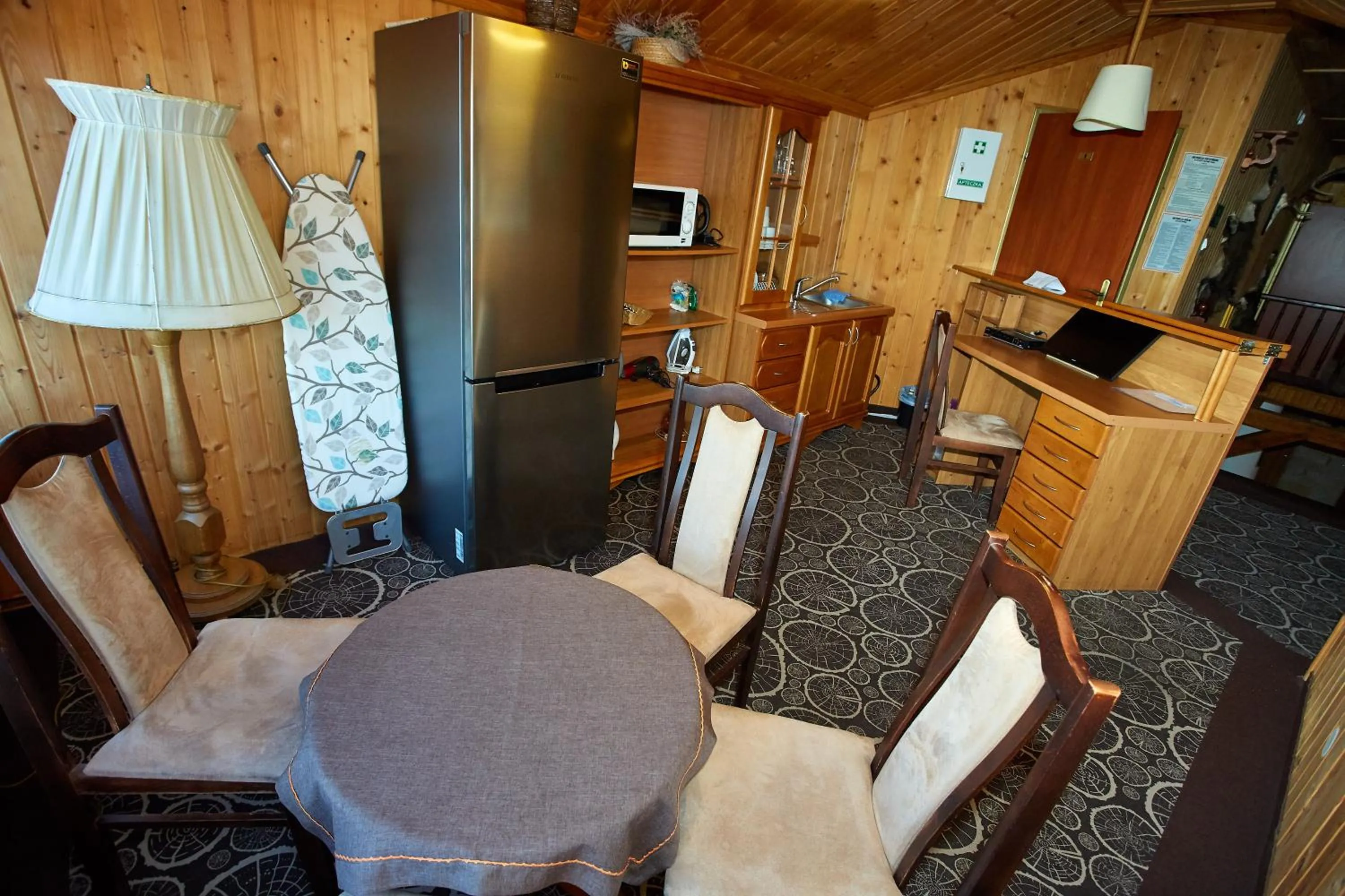 Seating area in Karczma Pod Topolami