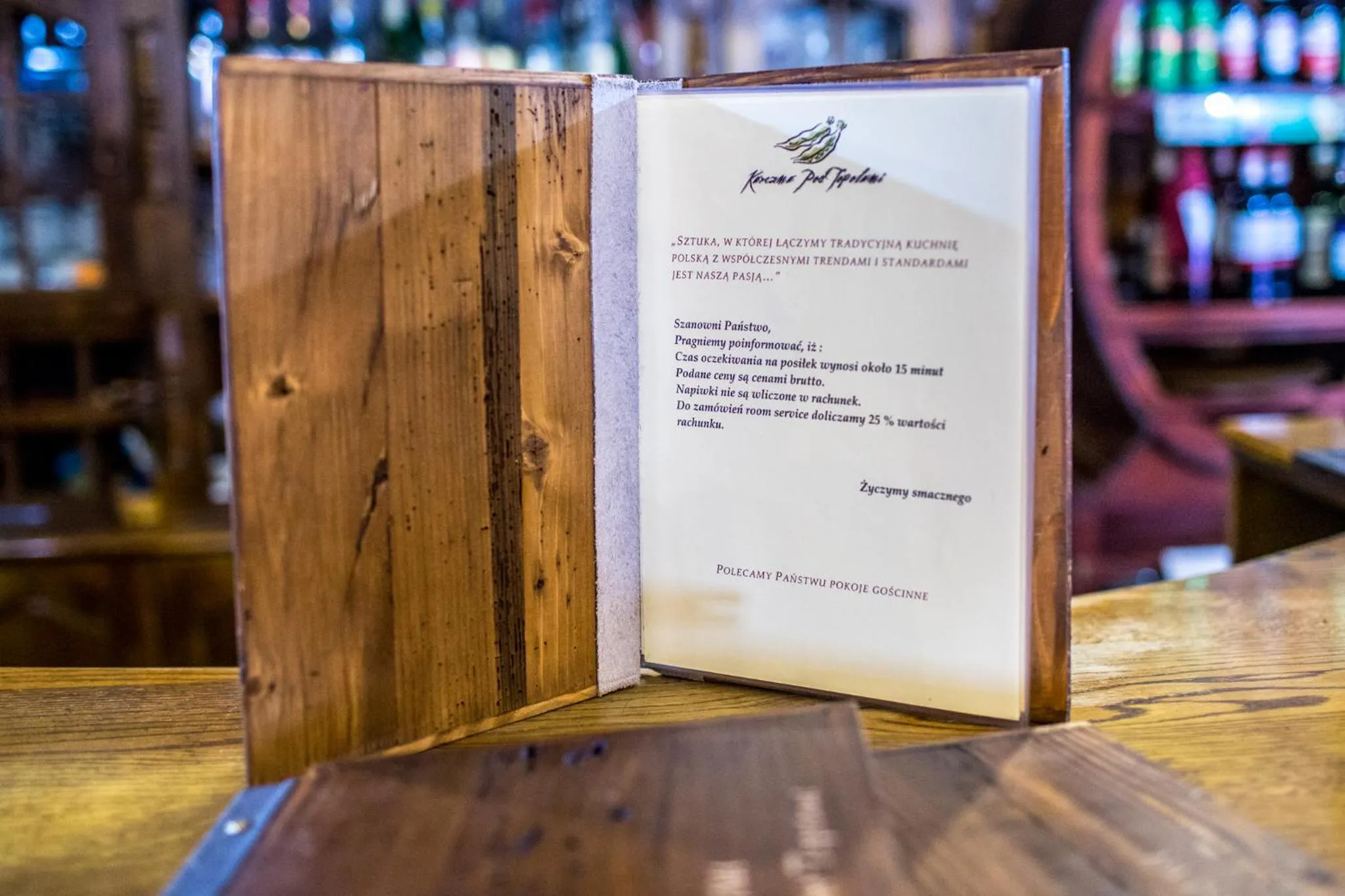 Logo/Certificate/Sign in Karczma Pod Topolami