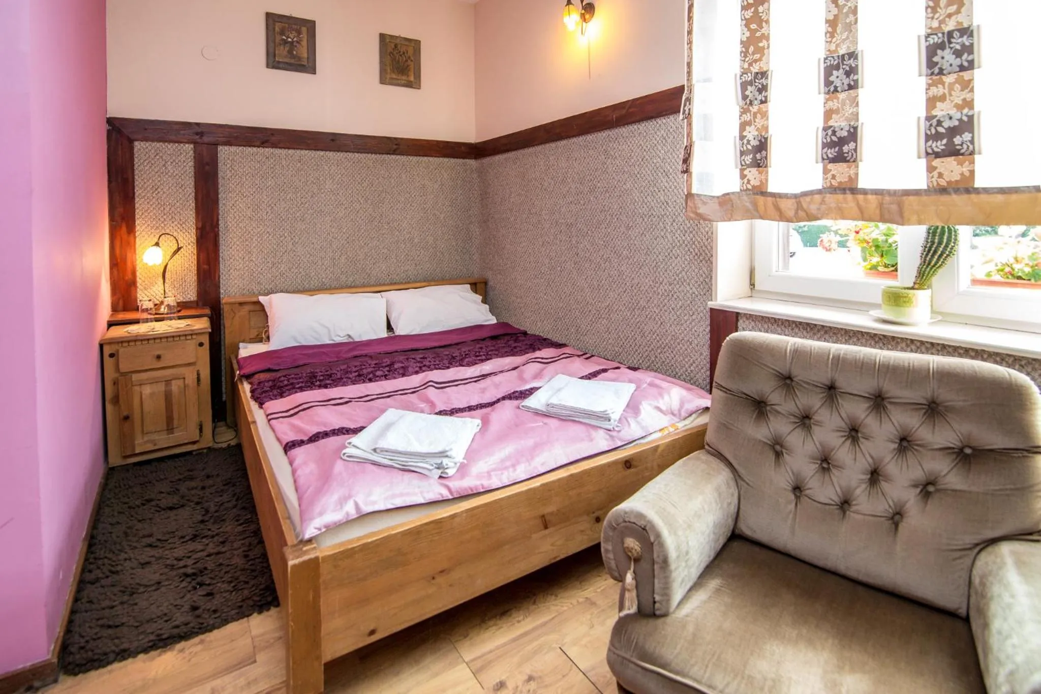 Bed in Karczma Pod Topolami