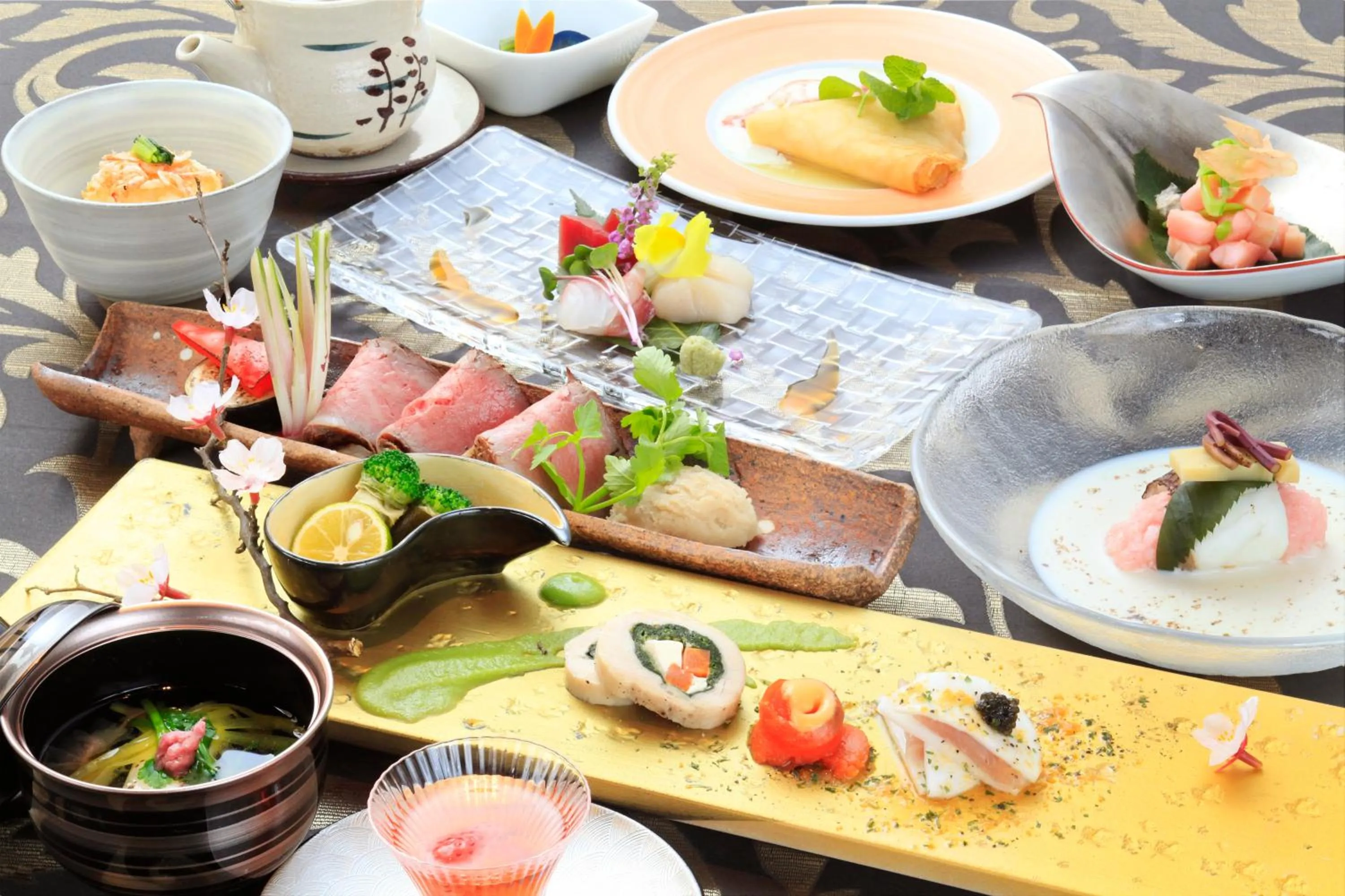 Dinner in Atami Tensui