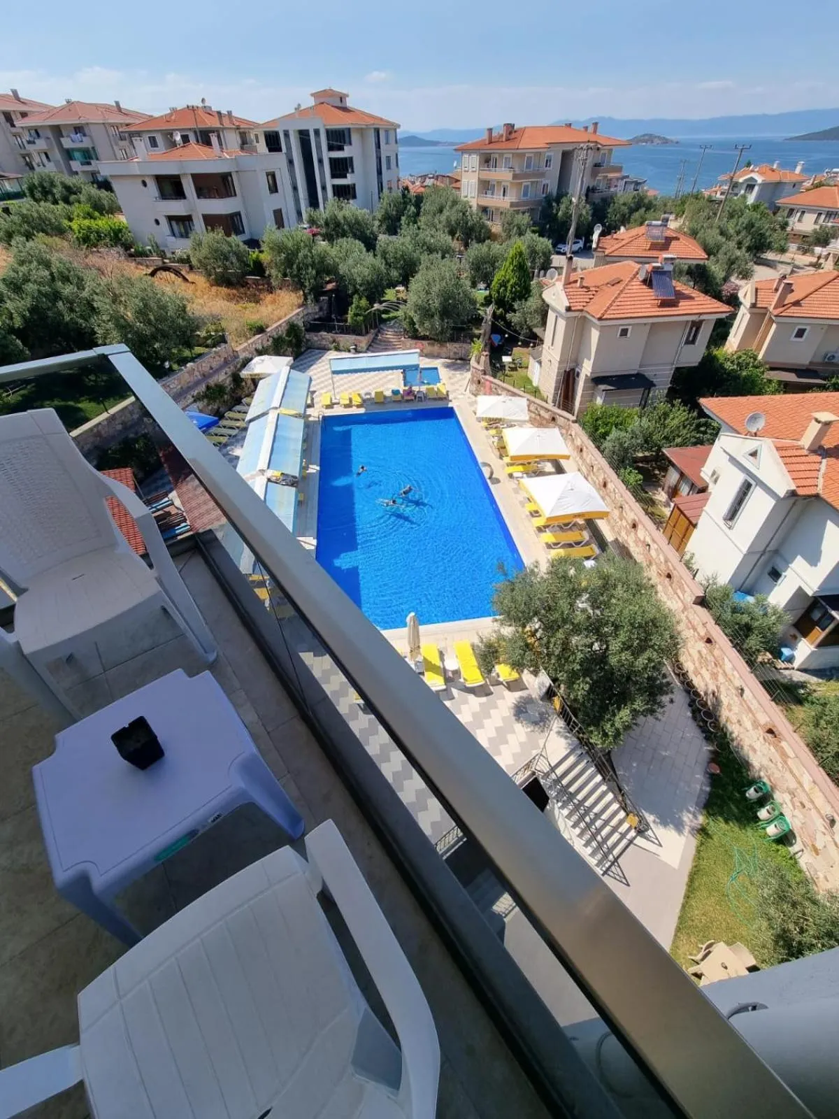Balcony/Terrace in Elisa Hotel