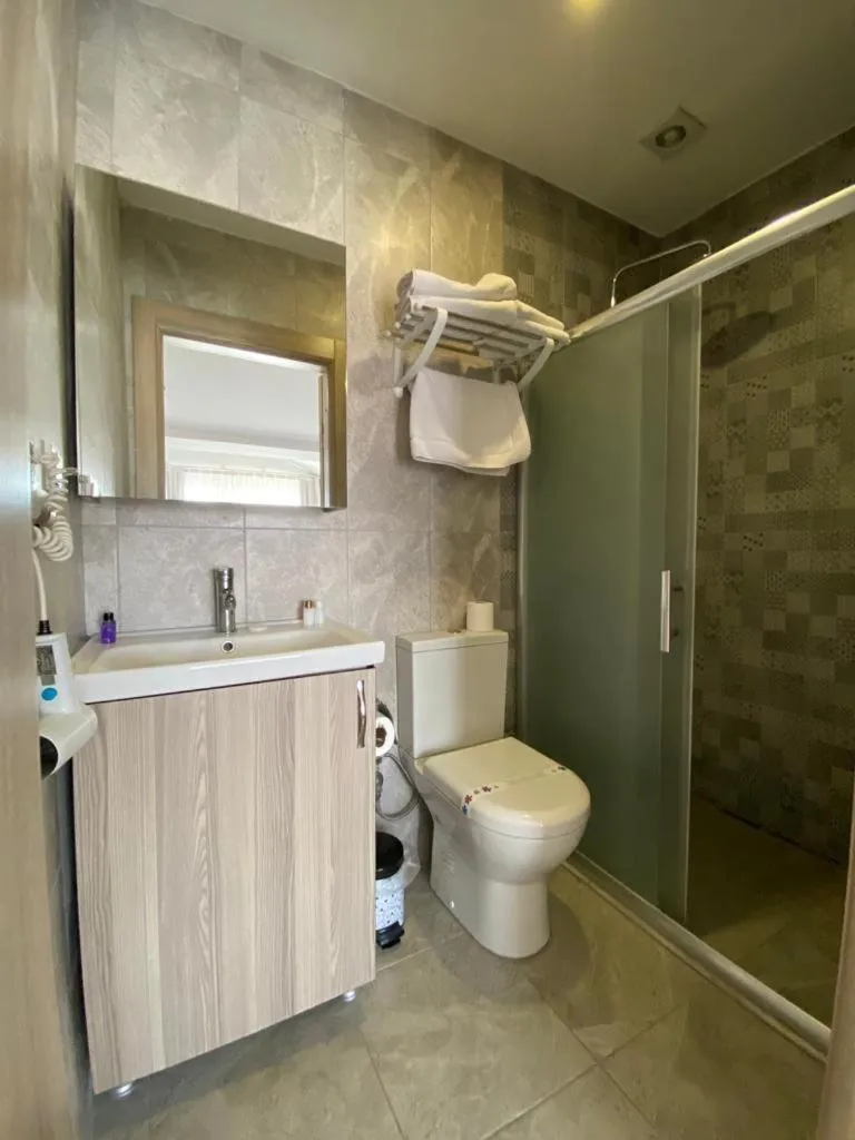 Shower in Elisa Hotel