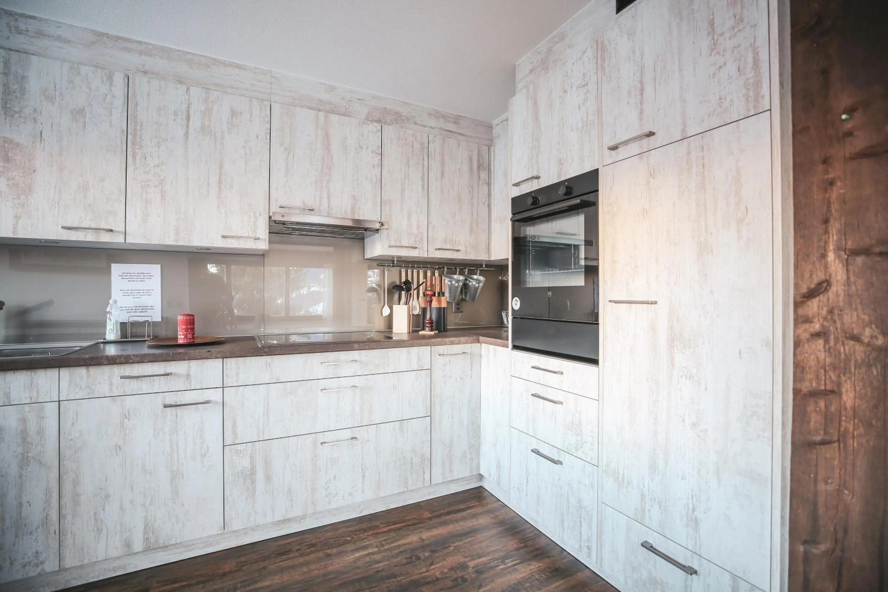 Kitchen or kitchenette in Hotel Restaurant Bürchnerhof