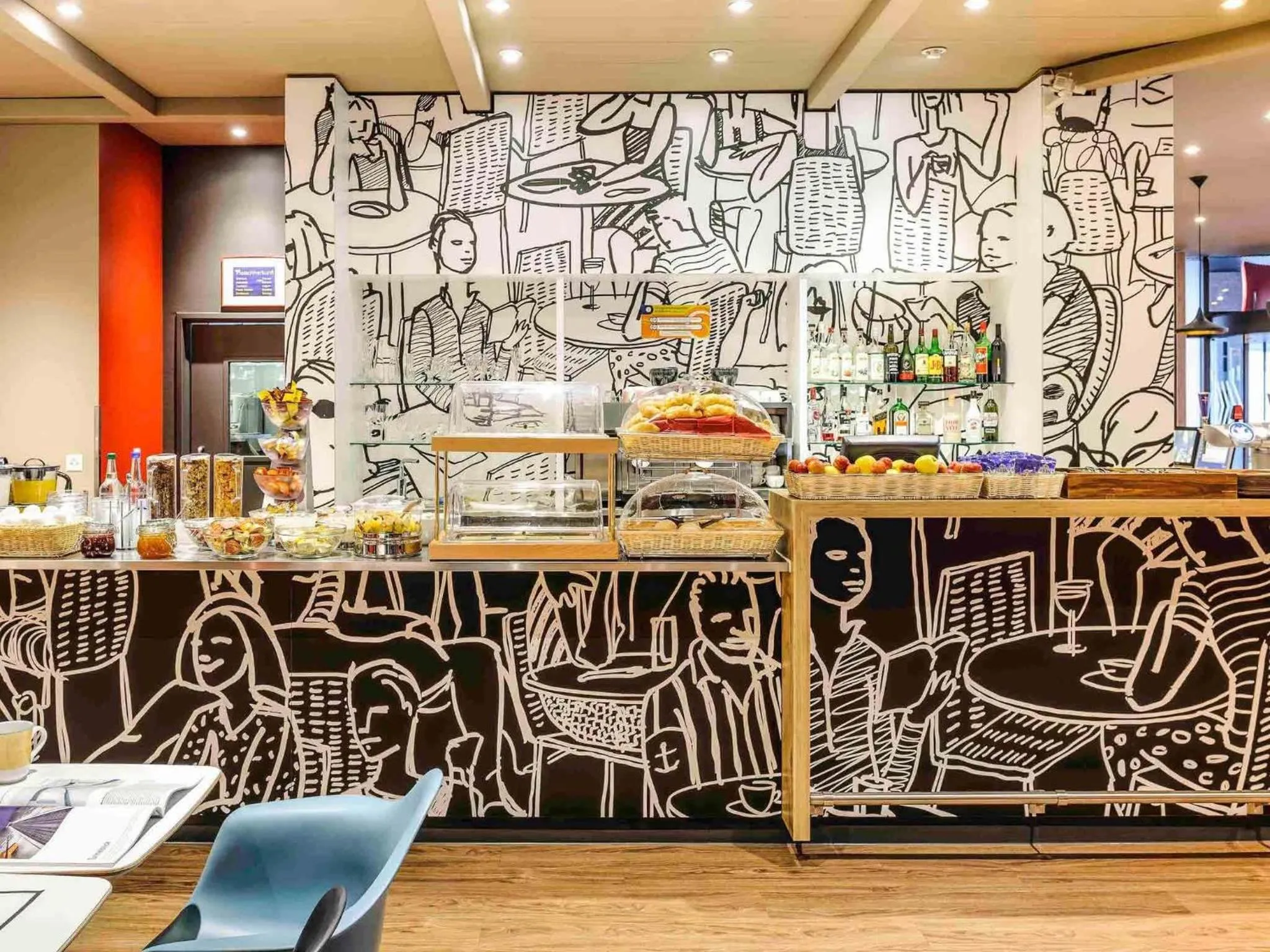 Breakfast in ibis Baar Zug