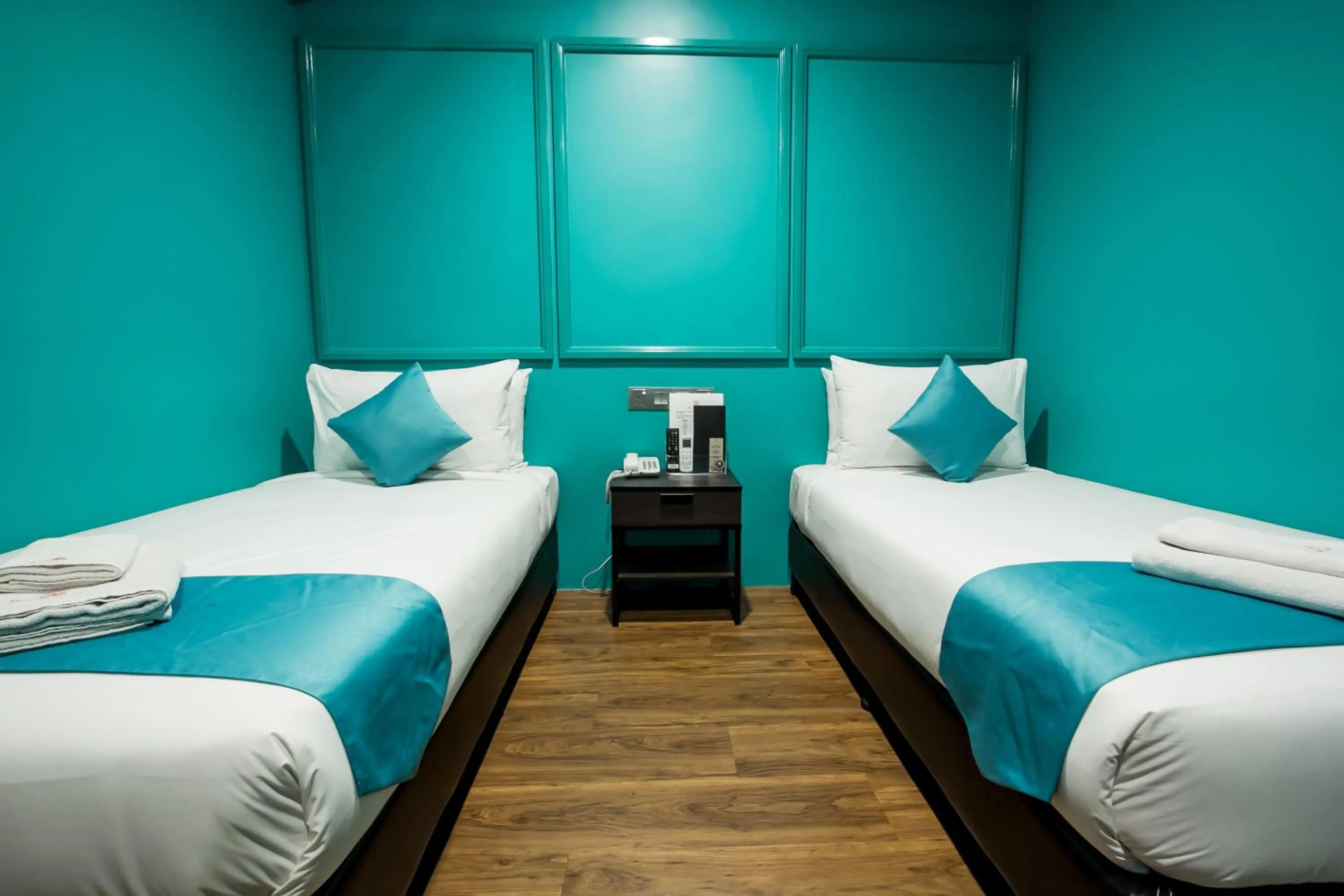 Bedroom, Bed in Bloommaze Boutique Hotel Puchong