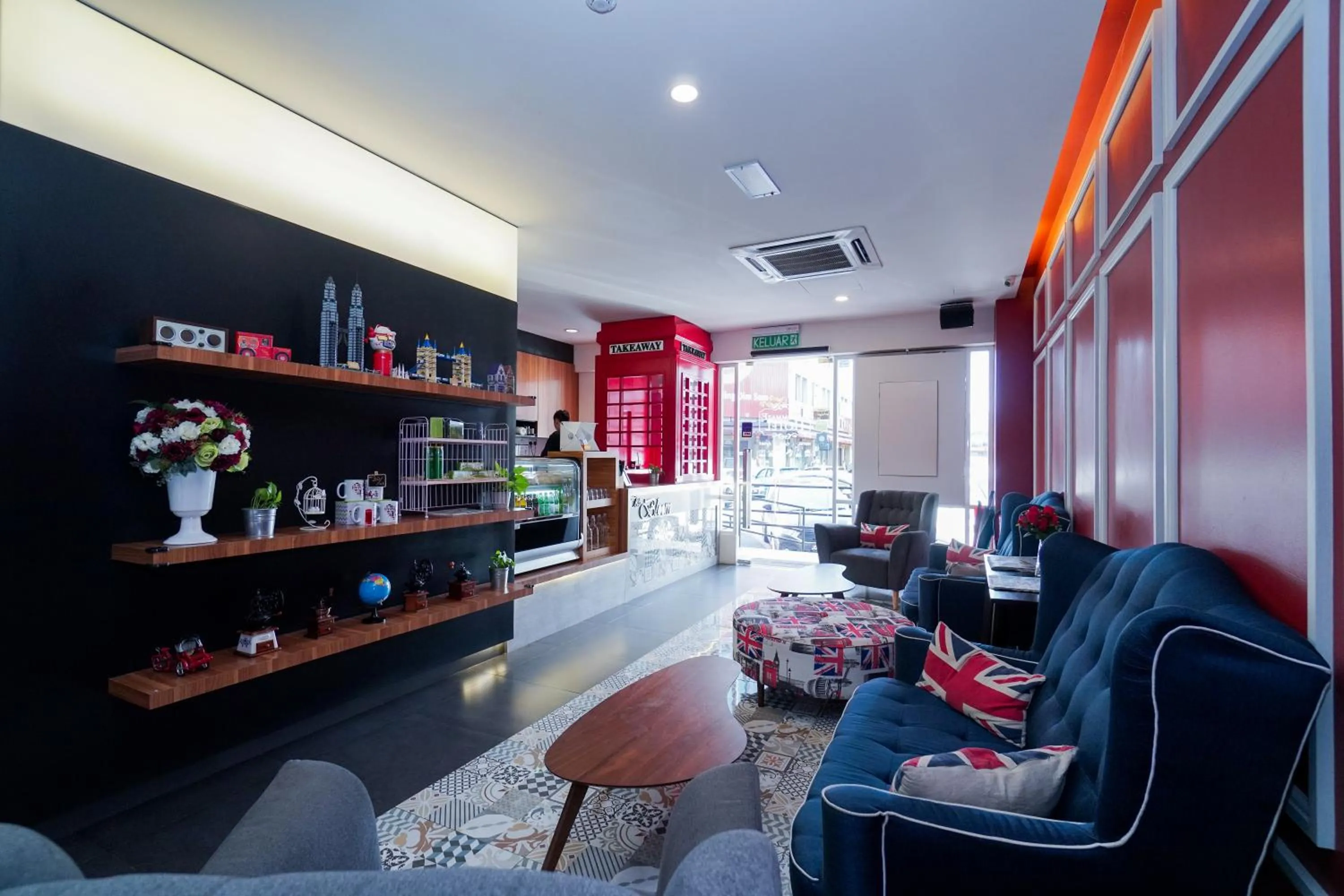 Lobby or reception in Bloommaze Boutique Hotel Puchong