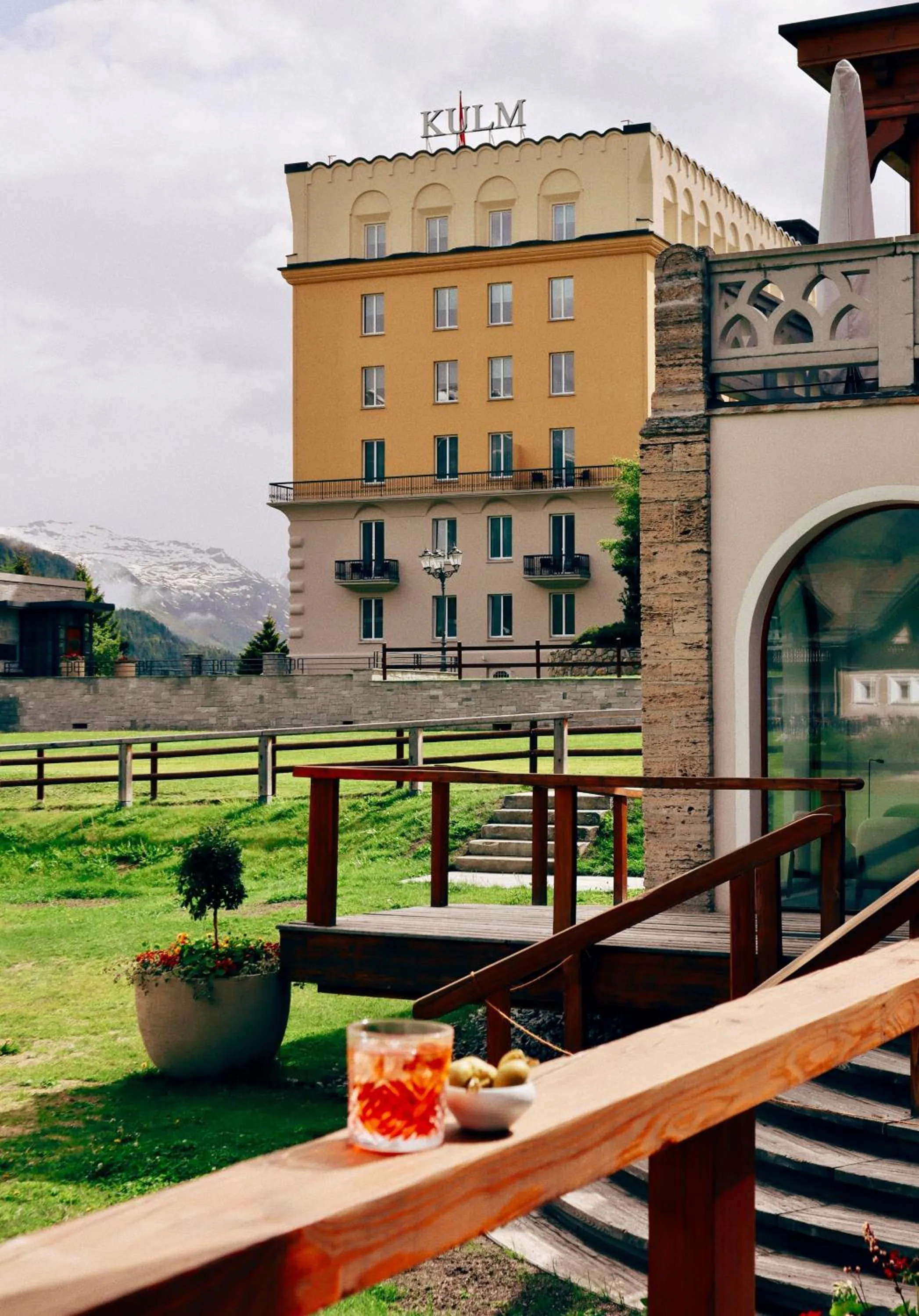 Restaurant/places to eat in Kulm Hotel St. Moritz