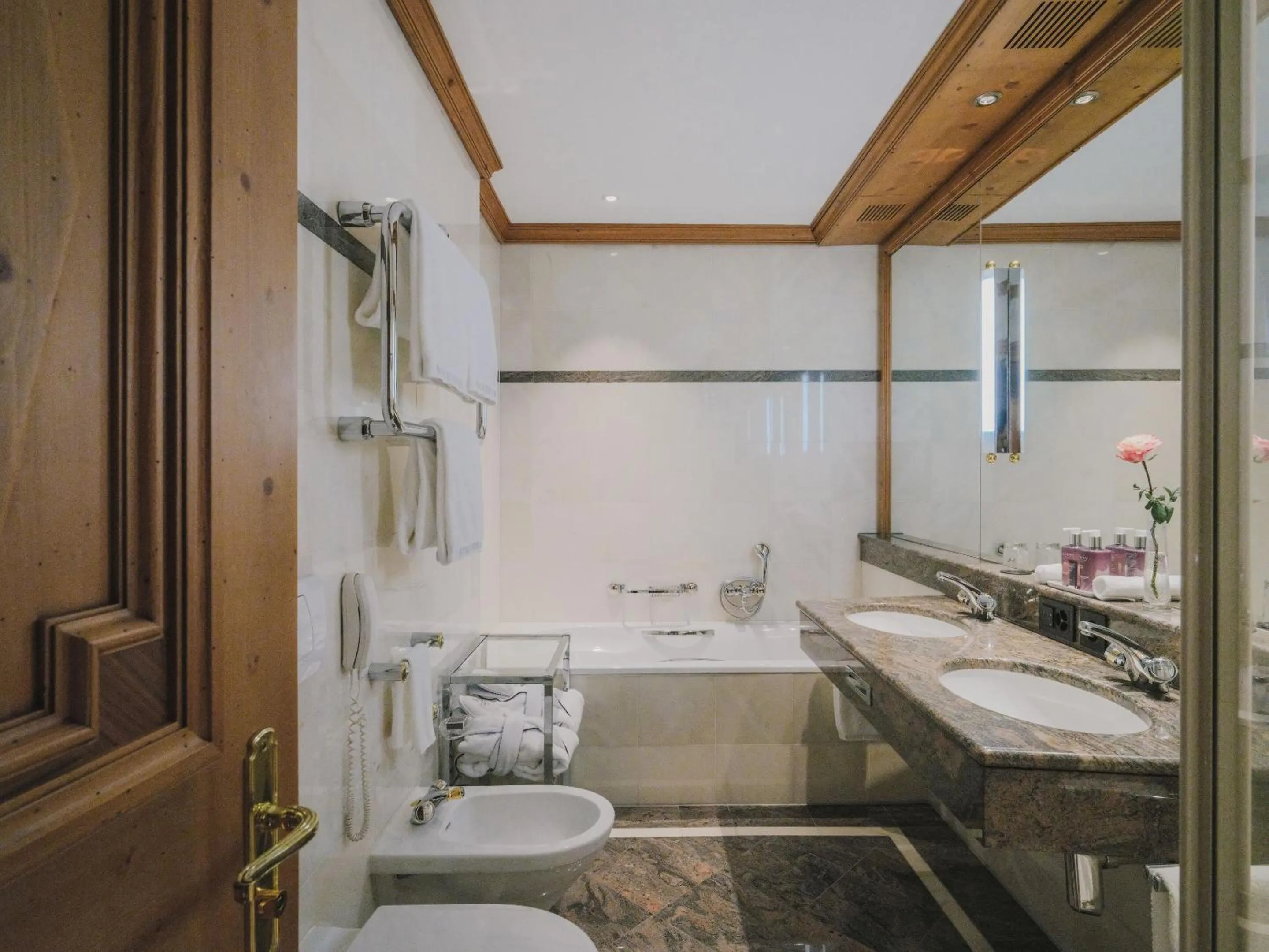 Bathroom in Kulm Hotel St. Moritz