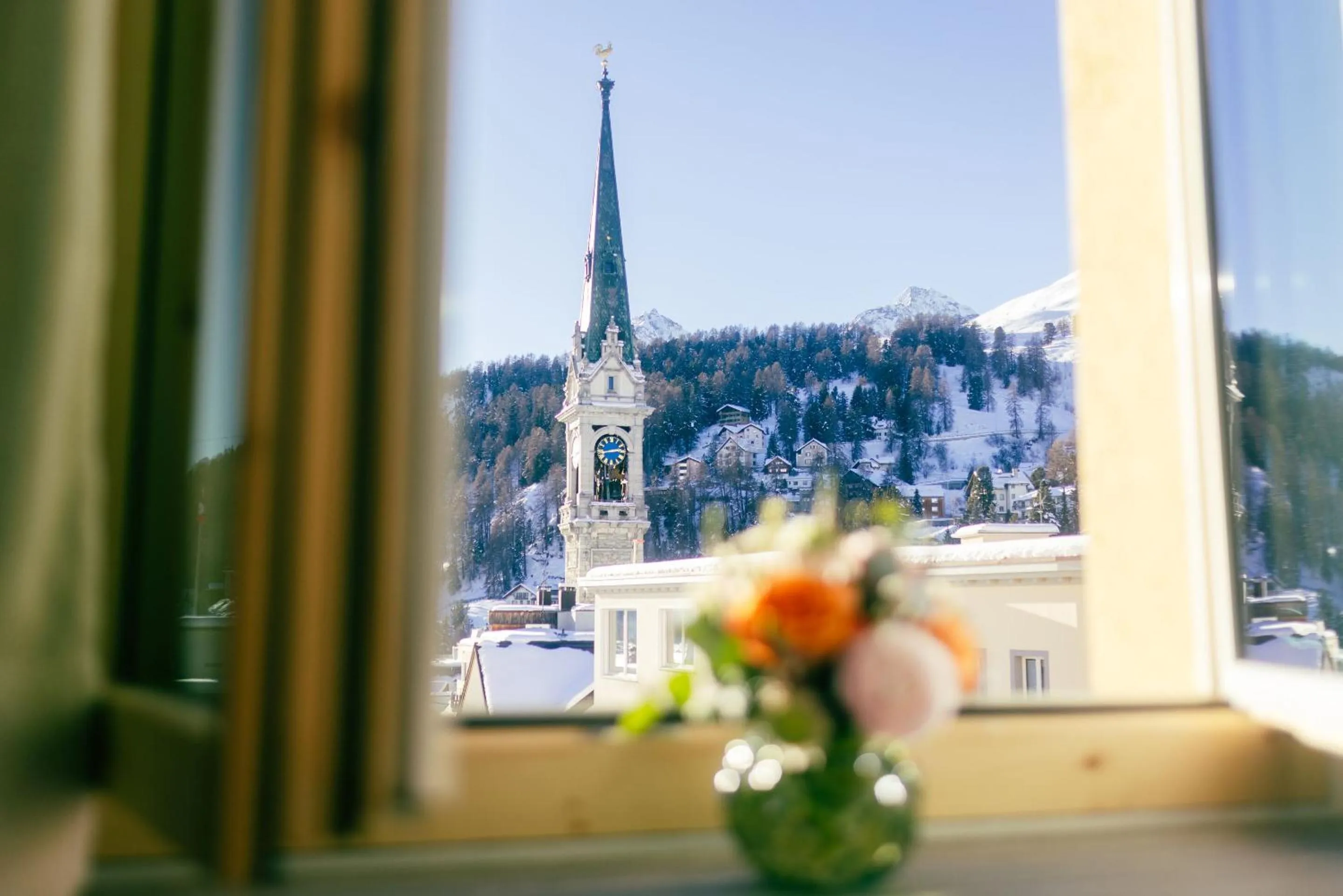 View (from property/room) in Kulm Hotel St. Moritz