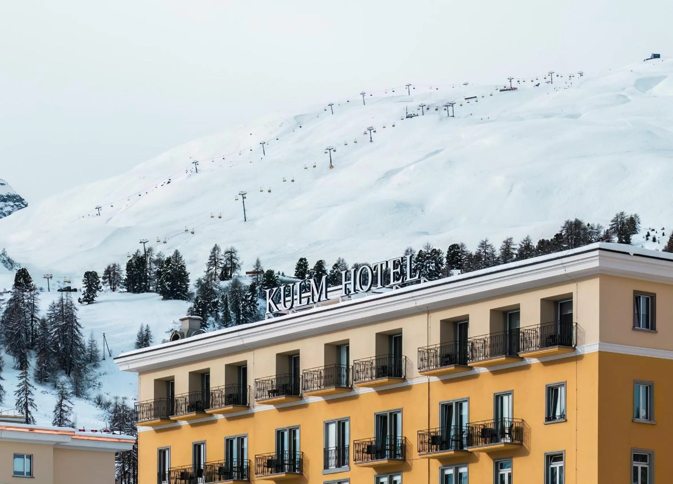Facade/entrance in Kulm Hotel St. Moritz