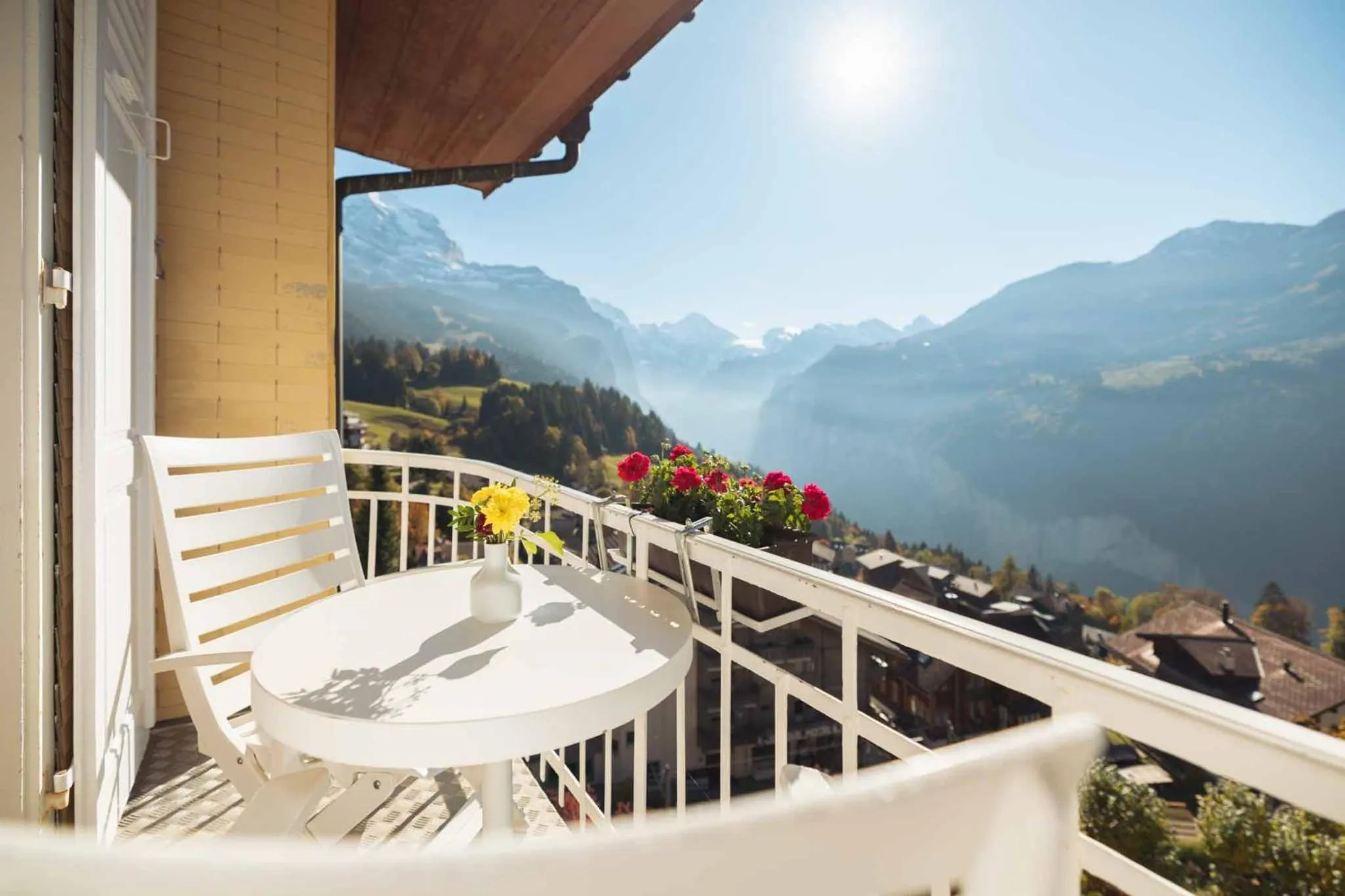 Natural landscape in Hotel Regina