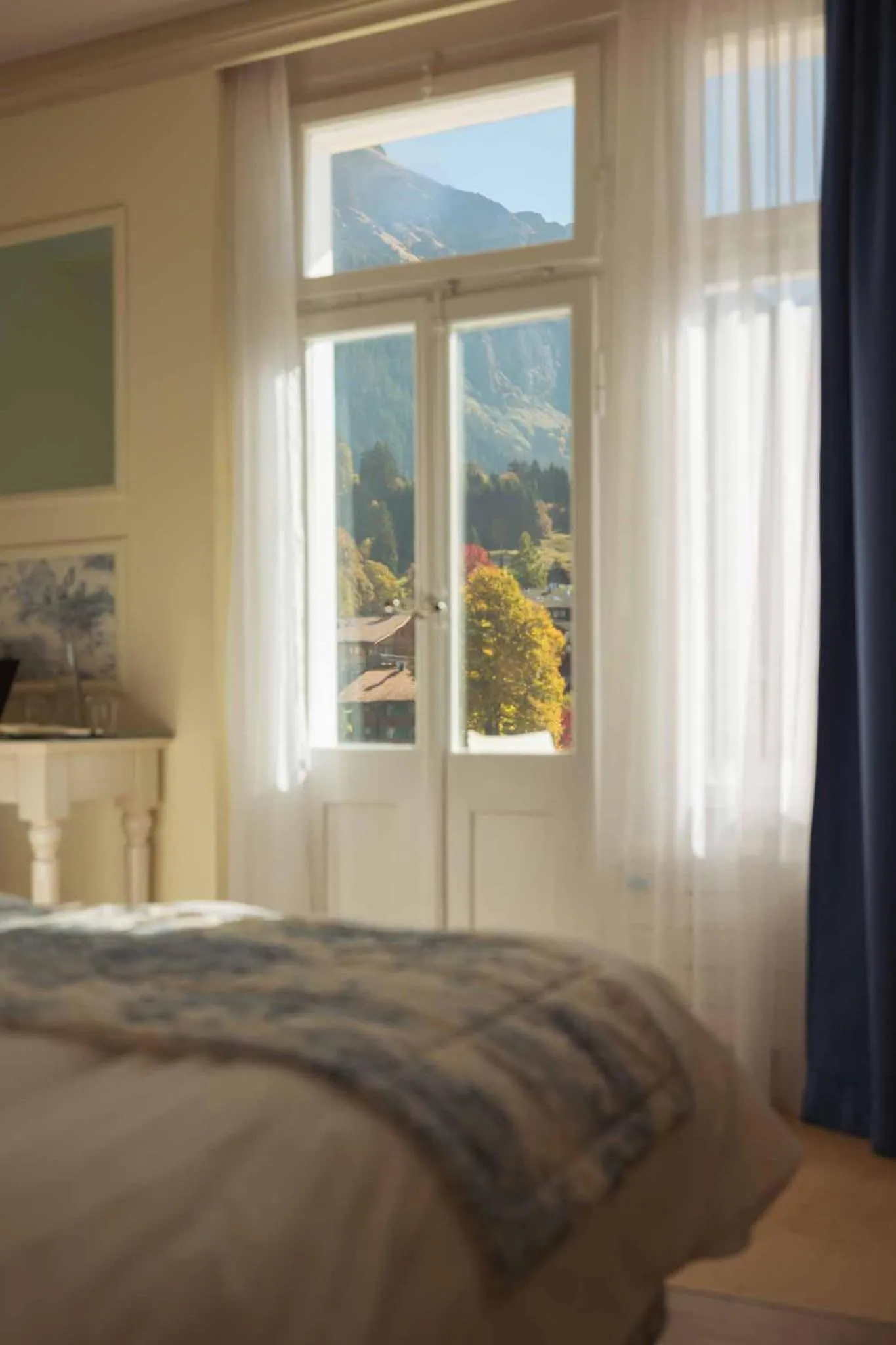 Natural landscape, Bed in Hotel Regina