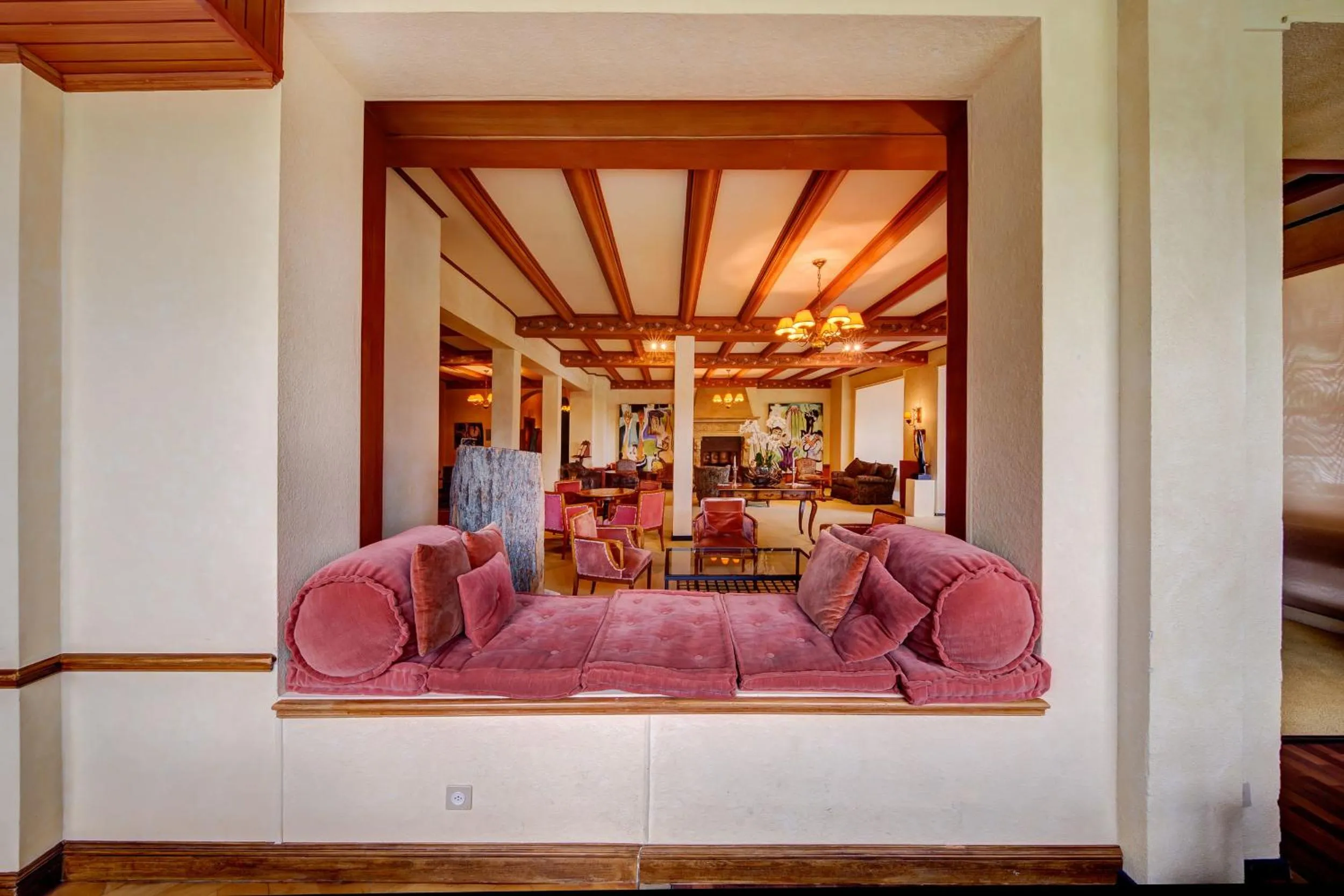 Lobby or reception in Hotel Regina