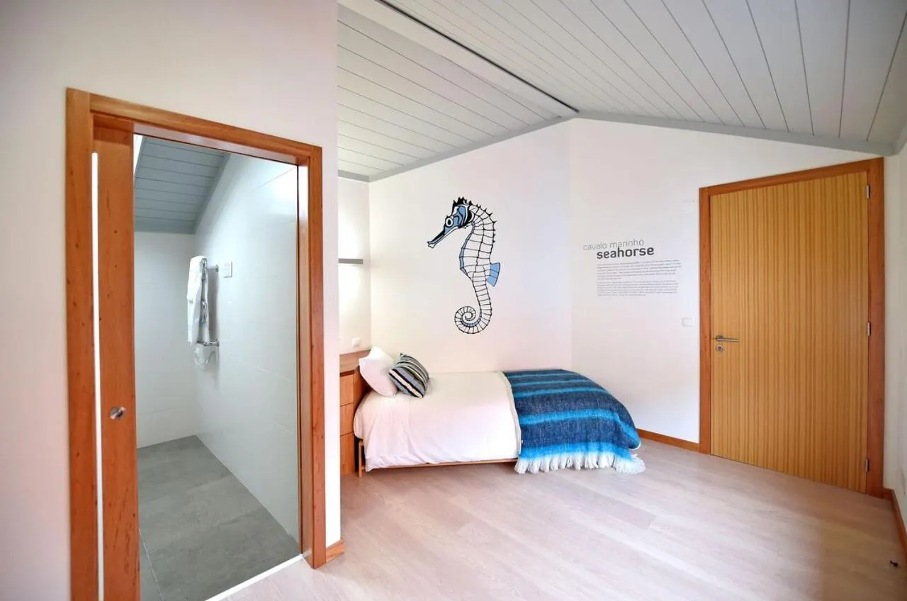 Bed in Casa da Baía - Guest House