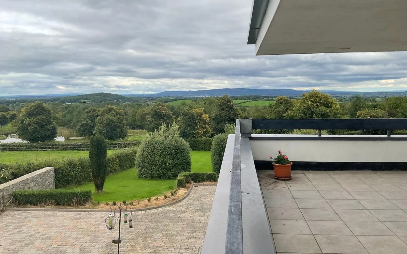 Balcony/Terrace in Hazelwood Country House