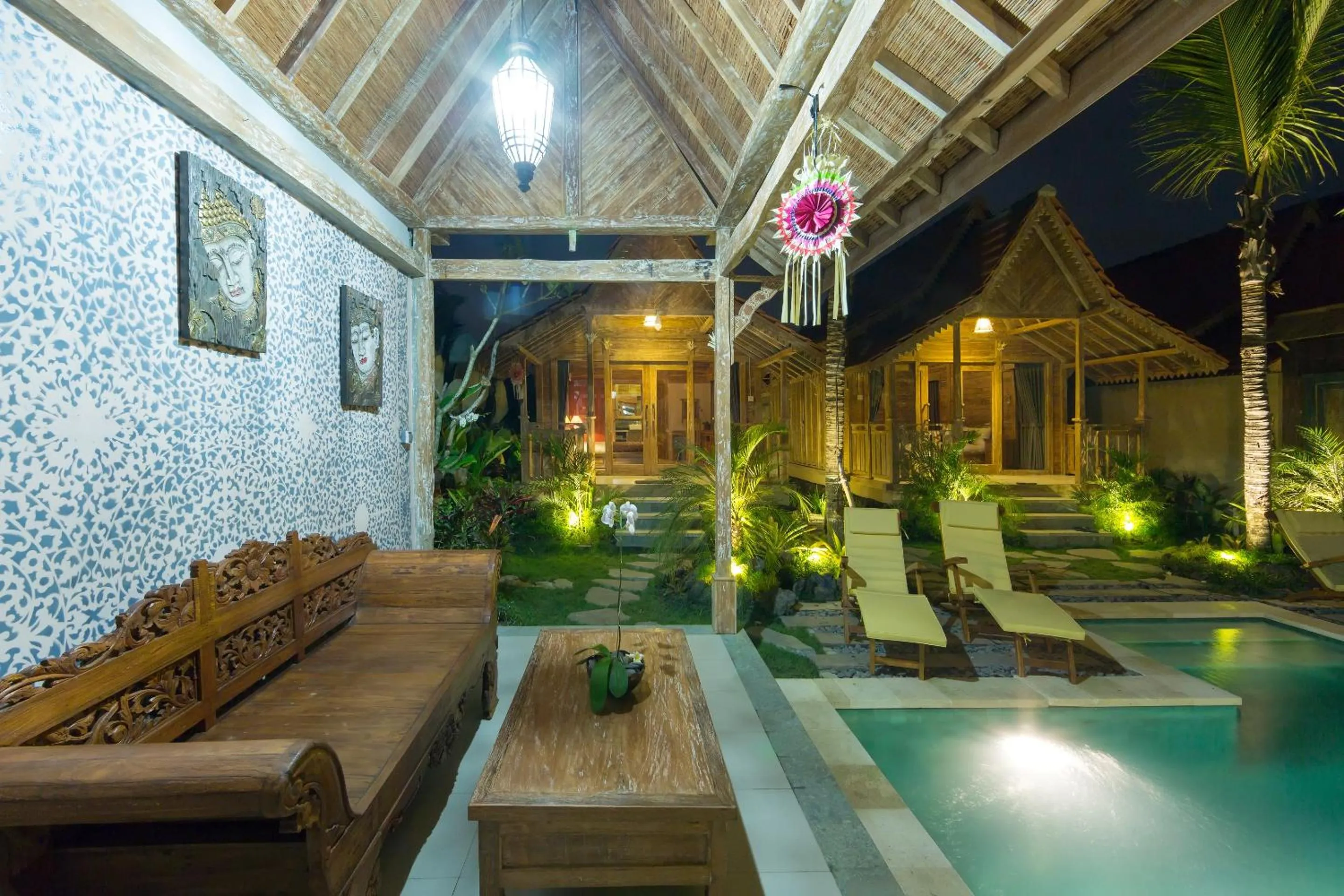 Area and facilities in Bije Suite Villa Ubud