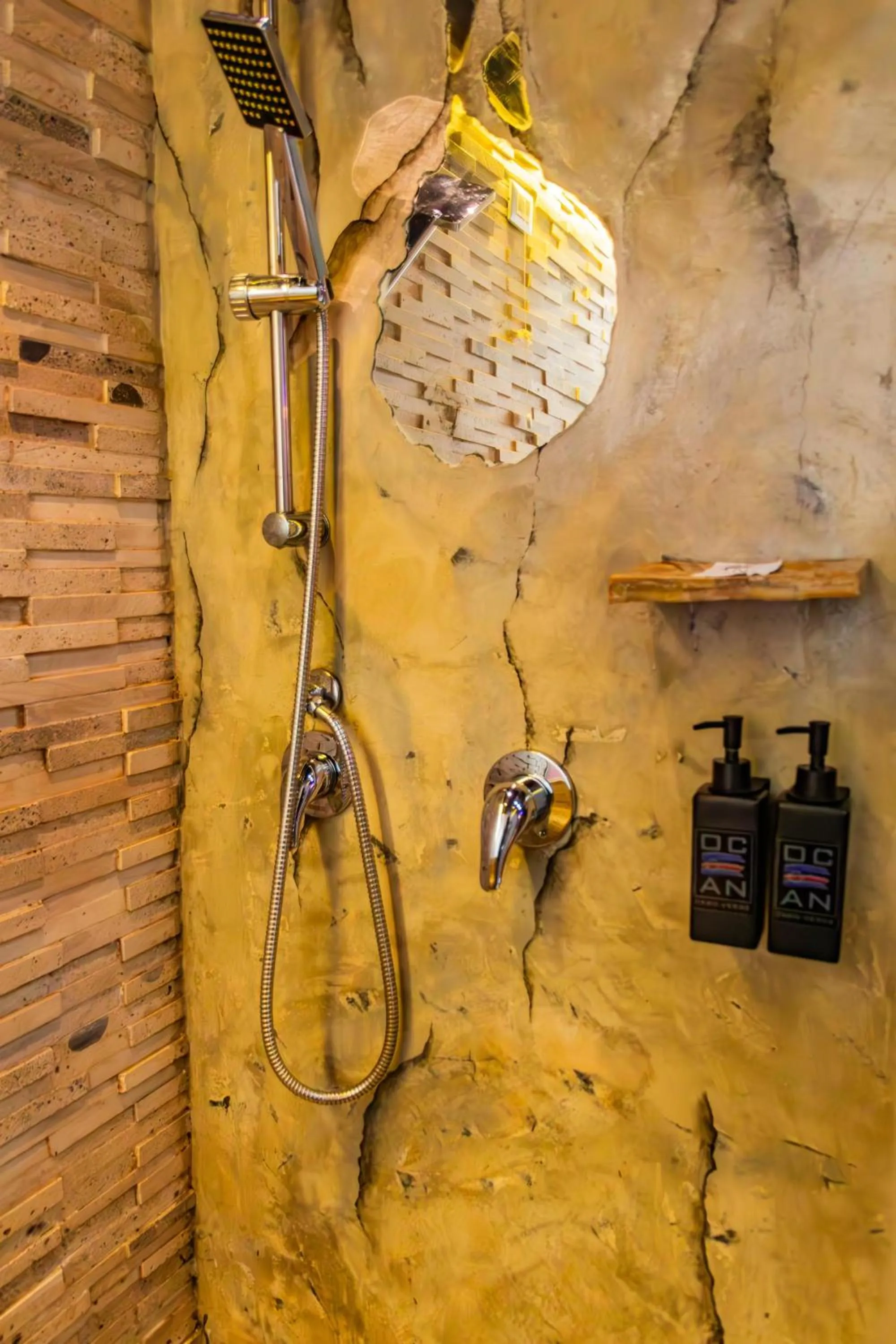 Shower in Ocean Suites