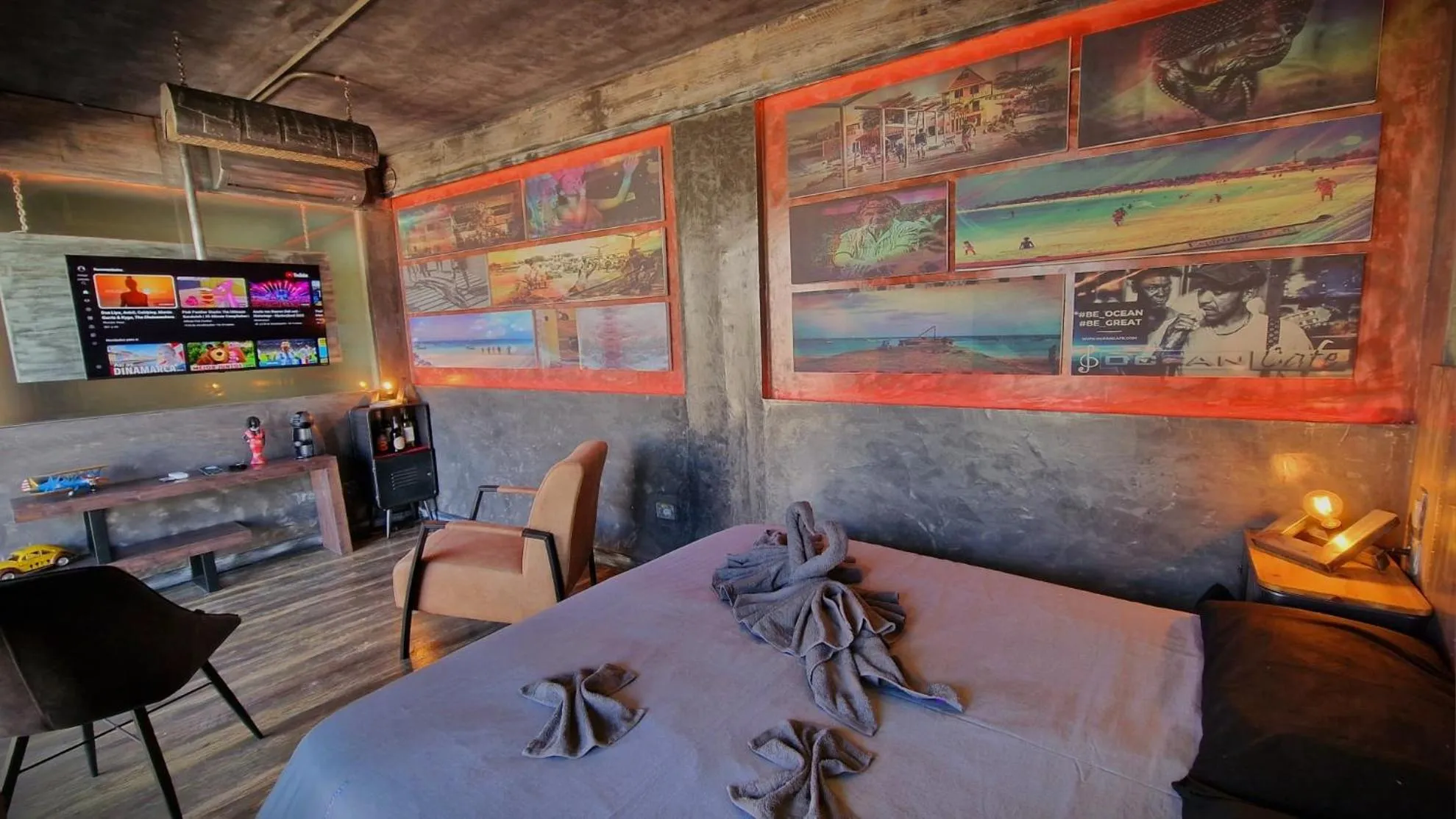 Bedroom in Ocean Suites