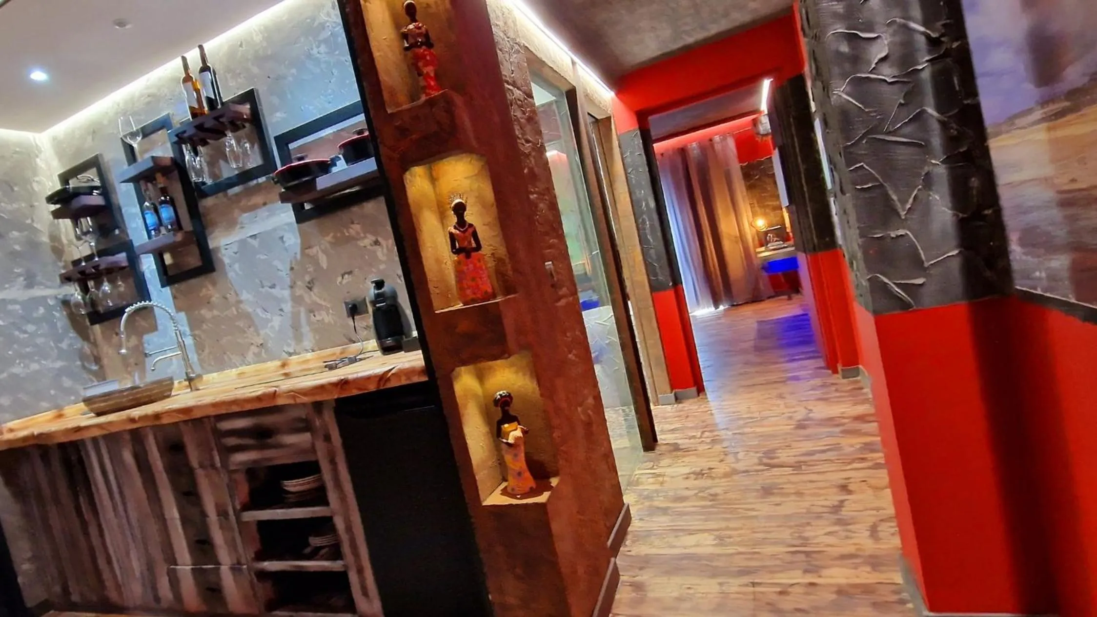 Kitchen or kitchenette in Ocean Suites