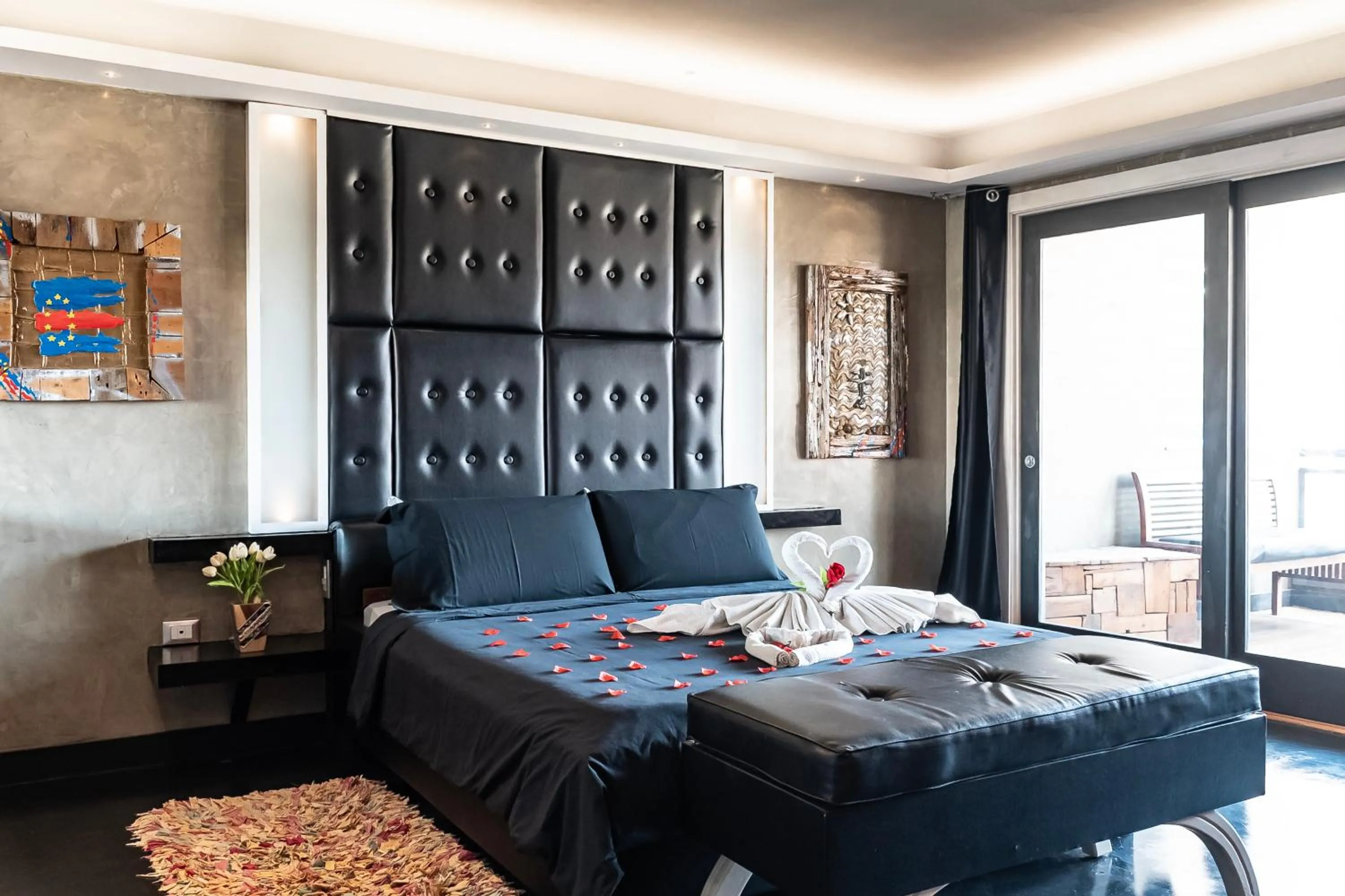 Bedroom in Ocean Suites