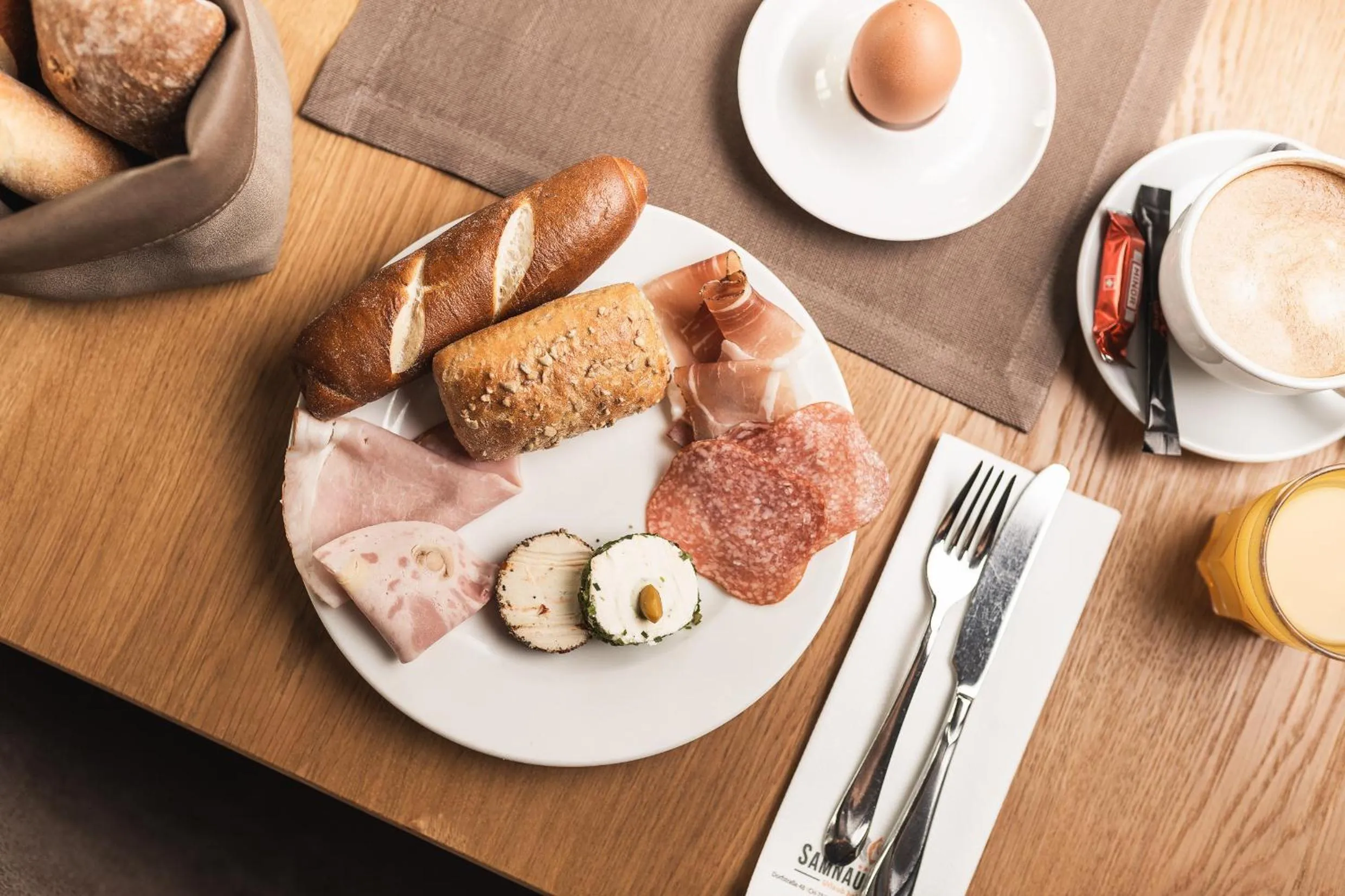 Breakfast in Samnaunerhof Vital-Hotel