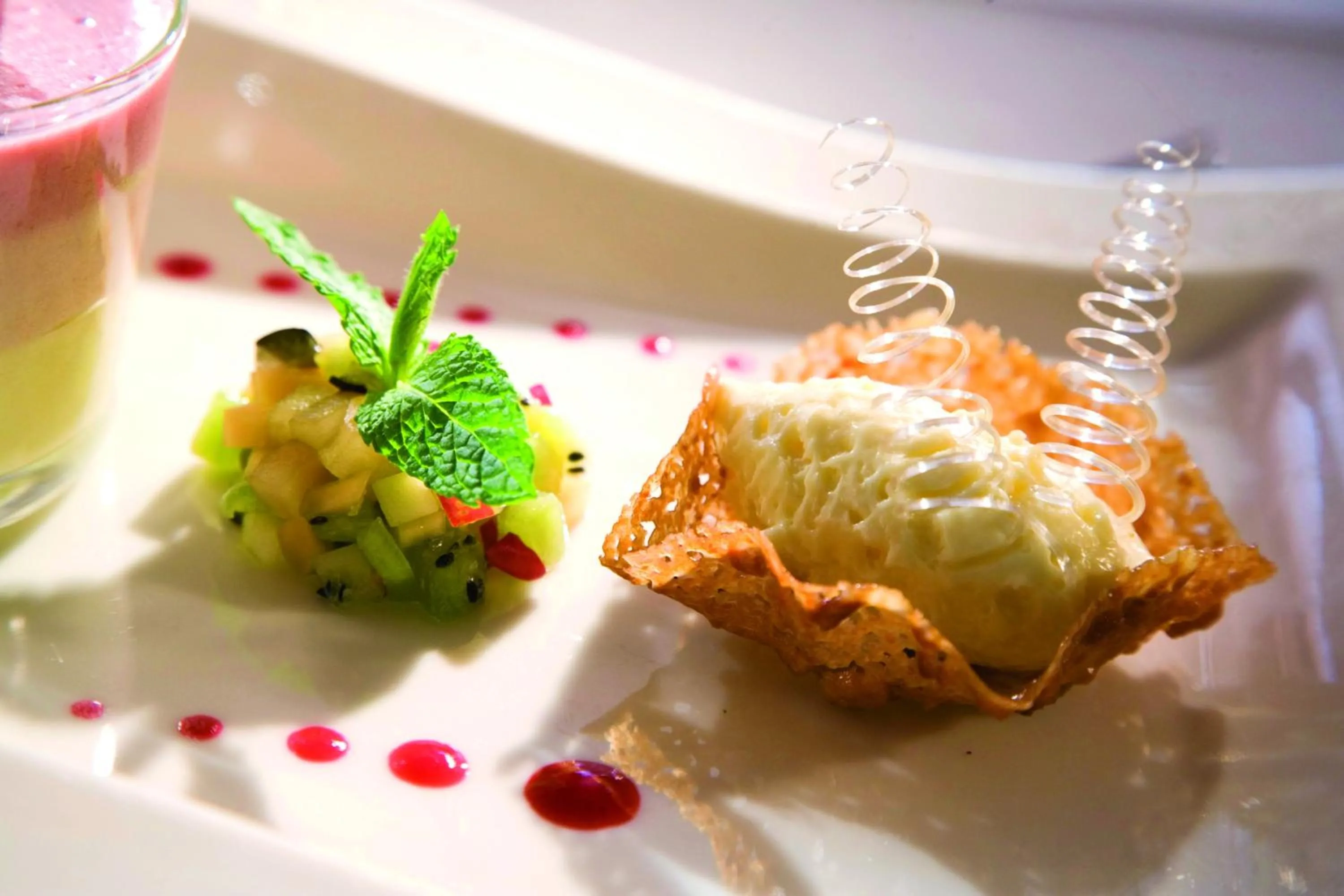 Food close-up in Samnaunerhof Vital-Hotel