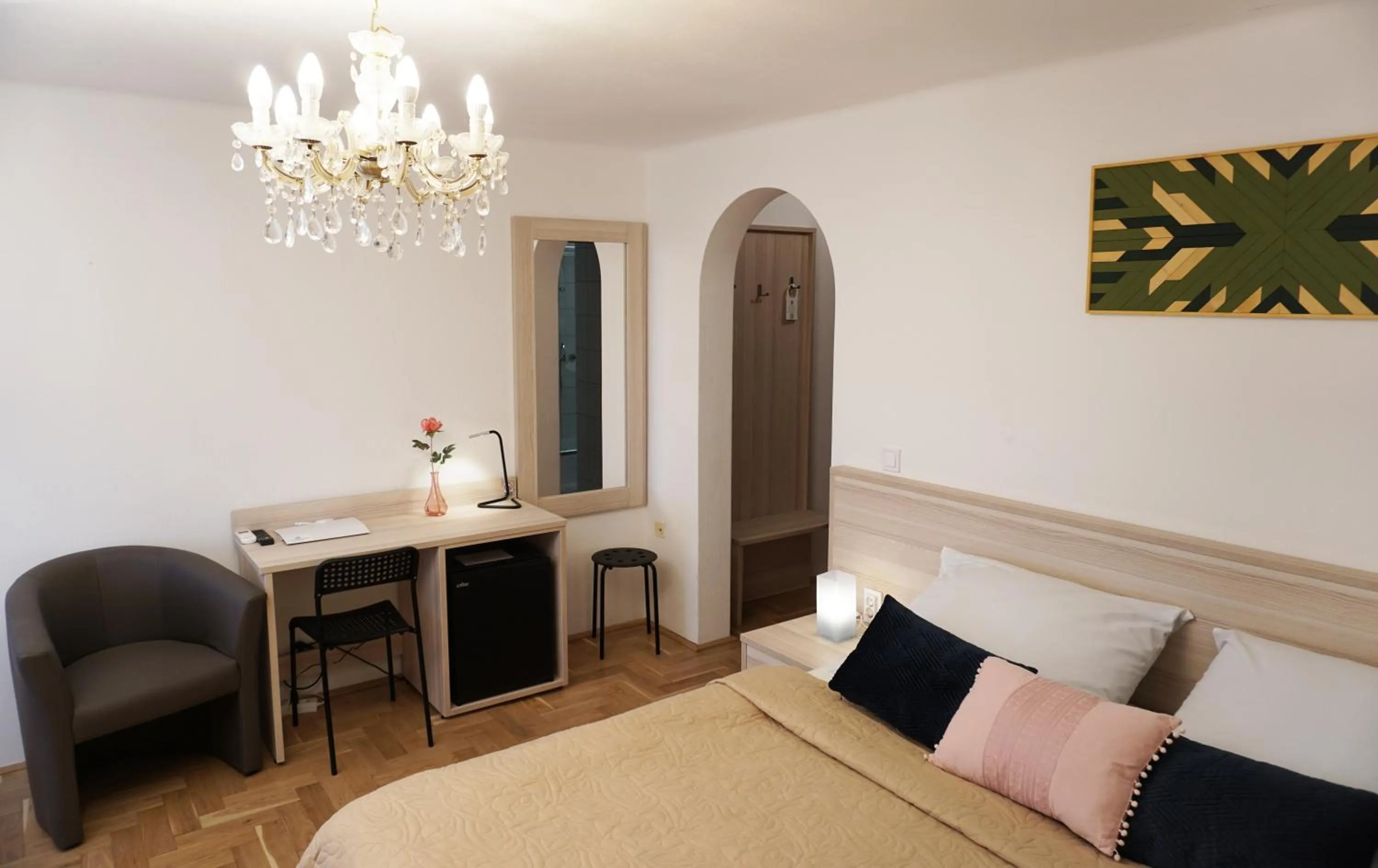 Bed in Anna Panzió & Wellness Siófok