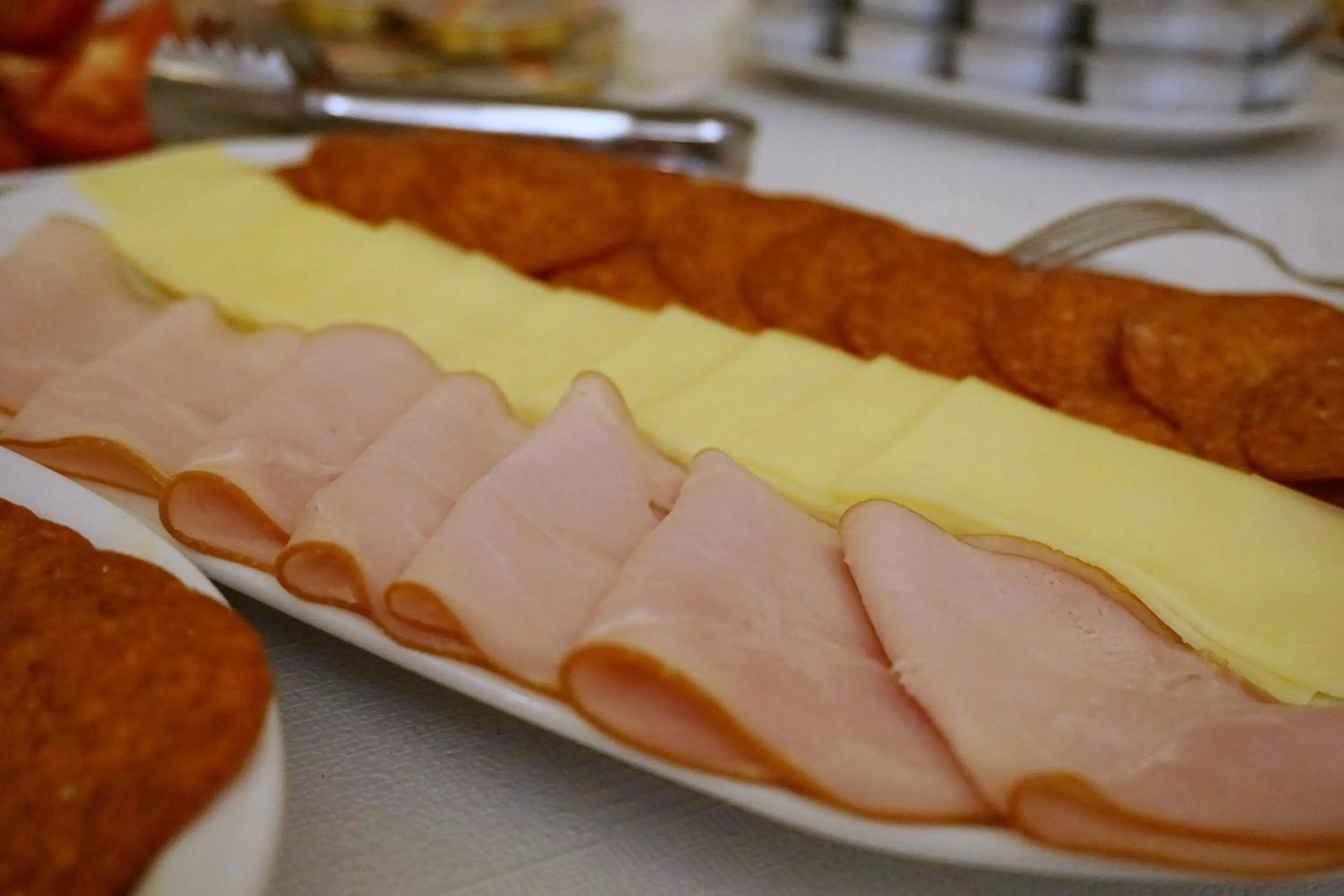 Buffet breakfast in Anna Panzió & Wellness Siófok