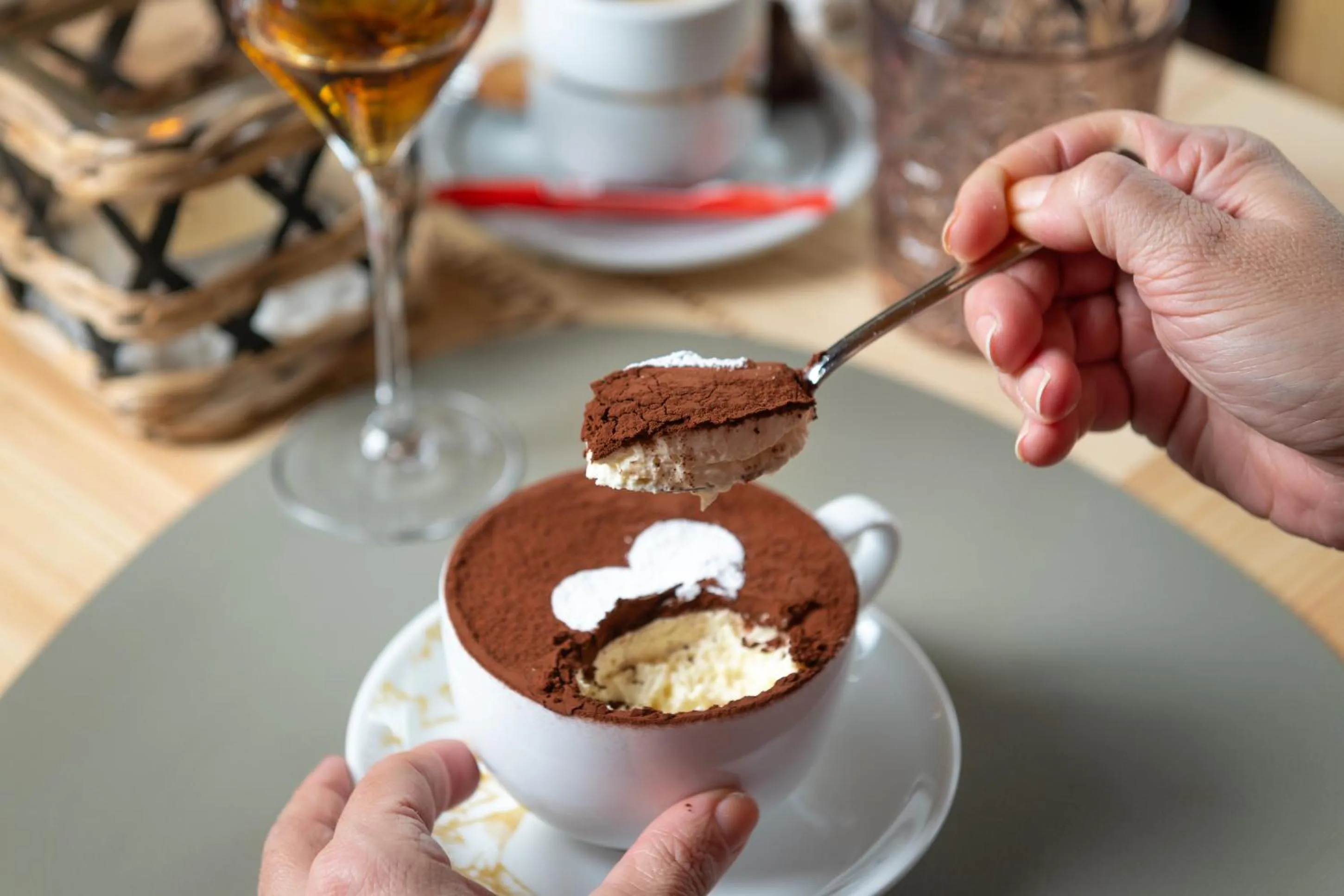 Food and drinks in Berghotel Randolins