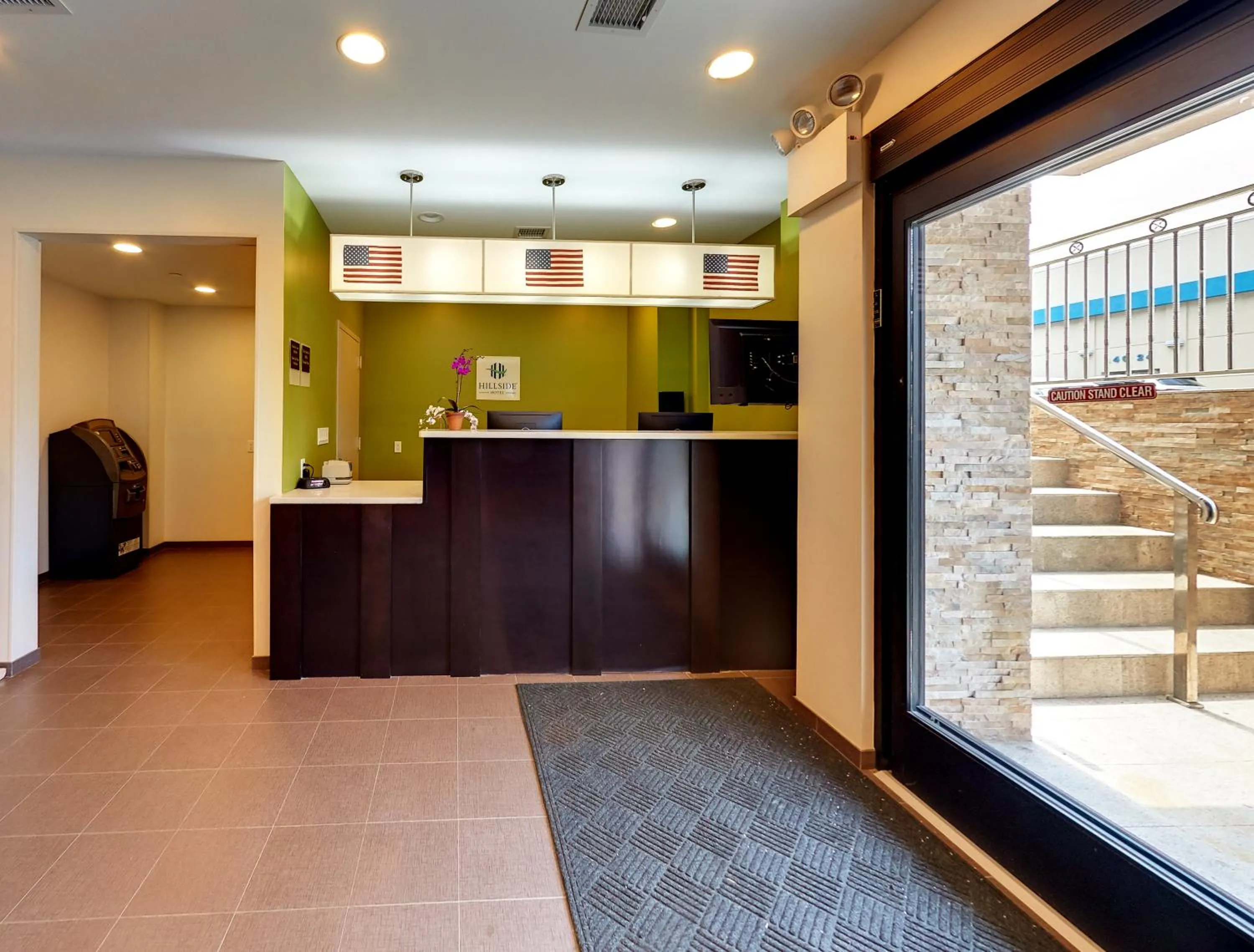 Property logo or sign in Hillside Hotel