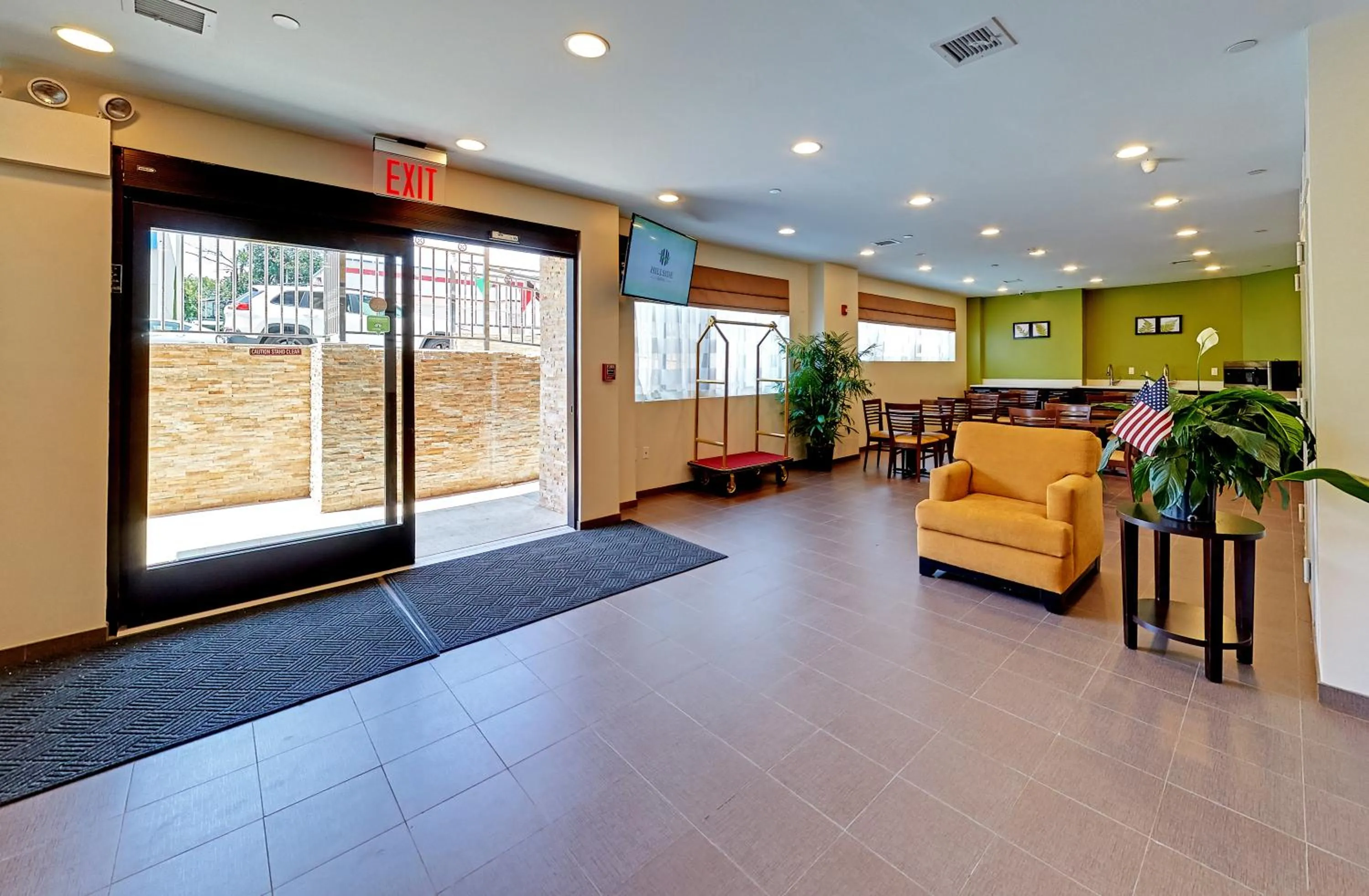 Lobby or reception in Hillside Hotel