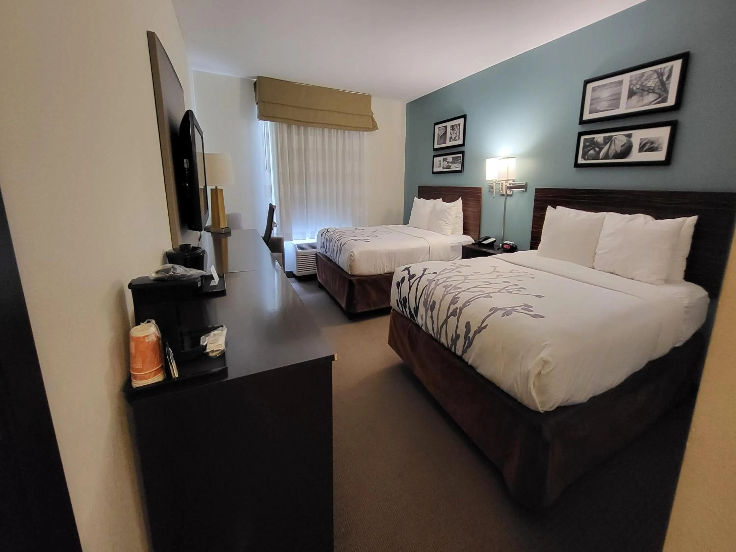 Bedroom, Bed in Sleep Inn & Suites O'Fallon MO - Technology Drive