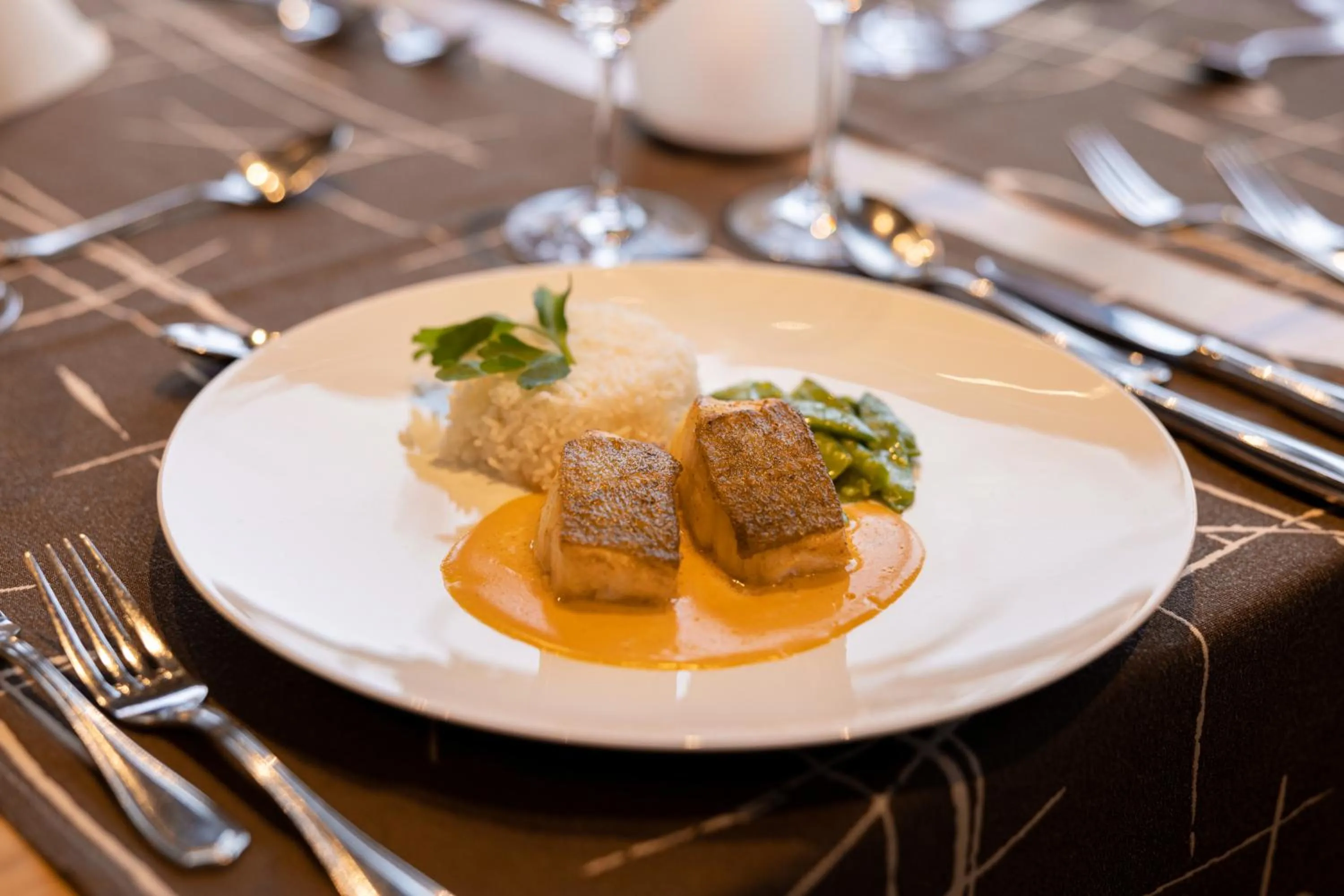 Restaurant/places to eat in Hotel Hohe Promenade