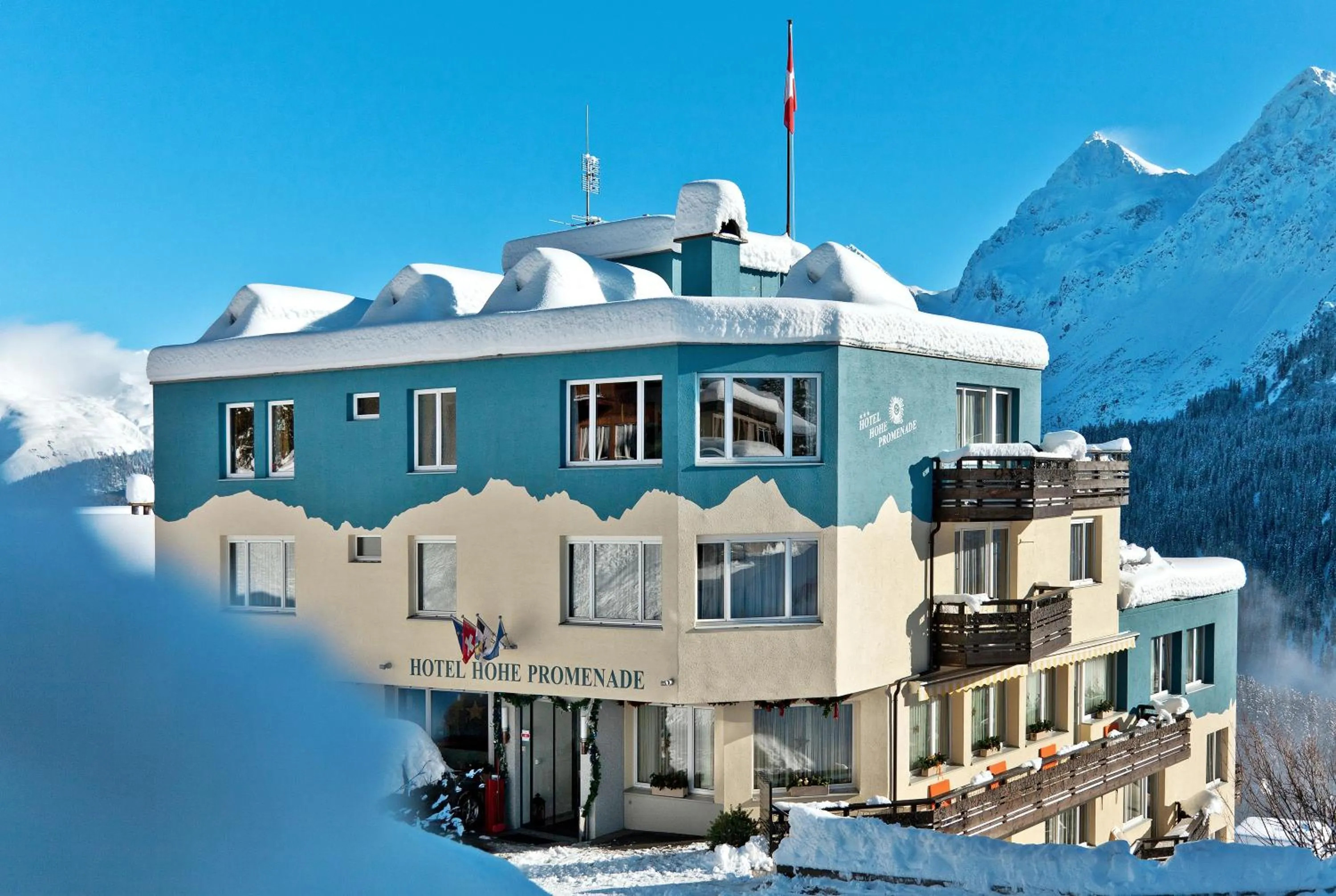Facade/entrance in Hotel Hohe Promenade