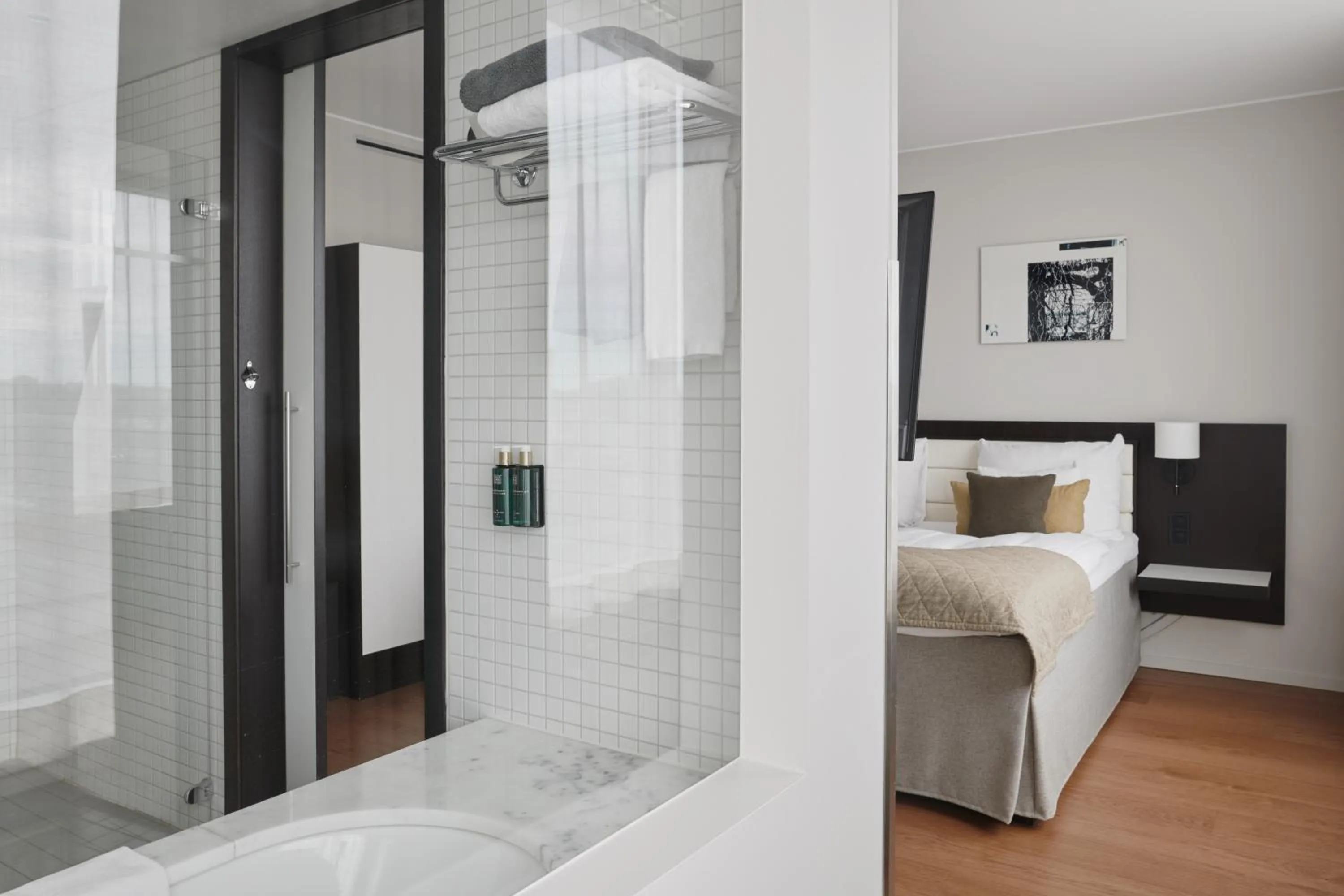 Bedroom, Bed in Clarion Hotel Stockholm