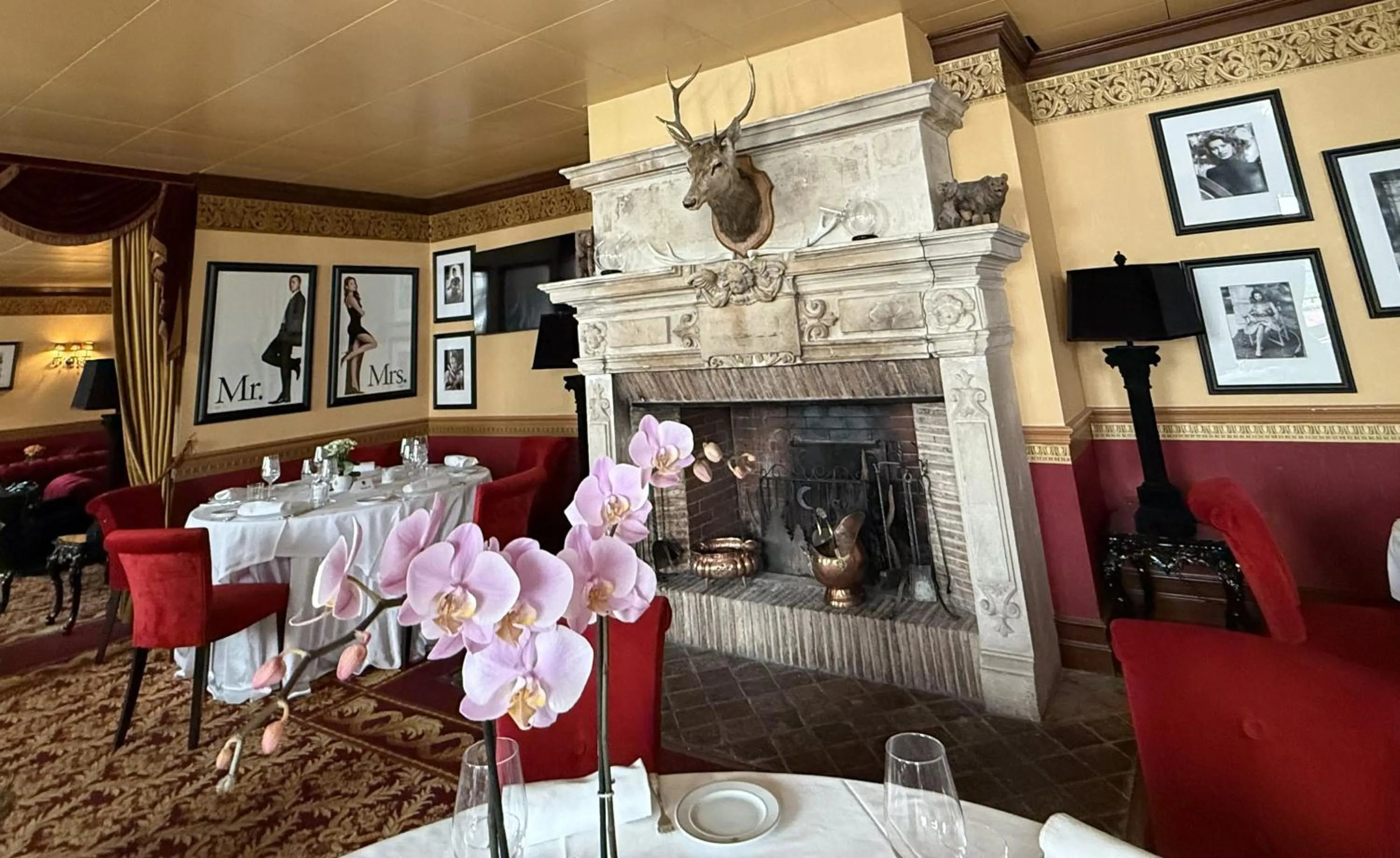 Restaurant/places to eat in Grand Hôtel du Golf & Palace