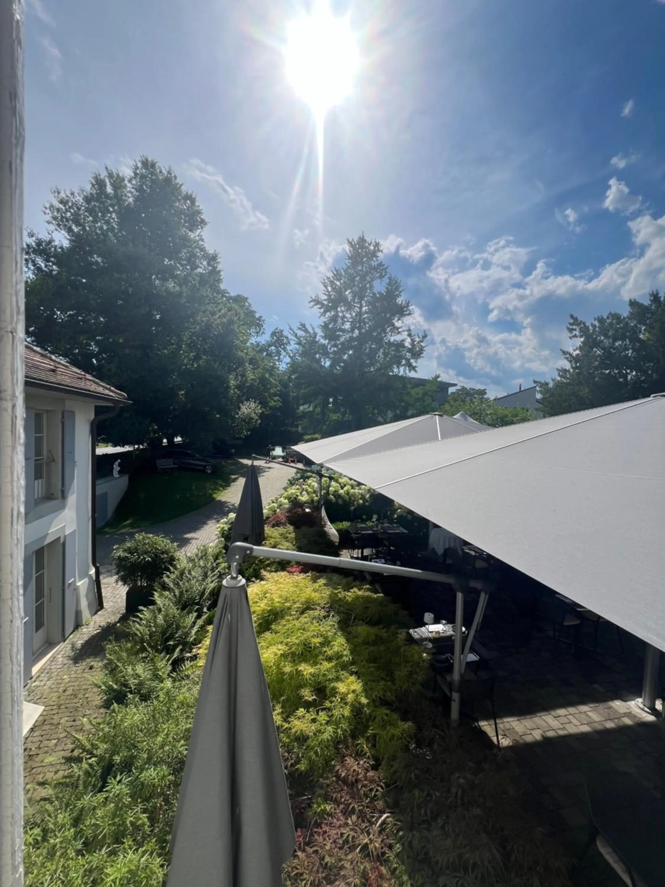 Natural landscape in Hostellerie Le Petit Manoir
