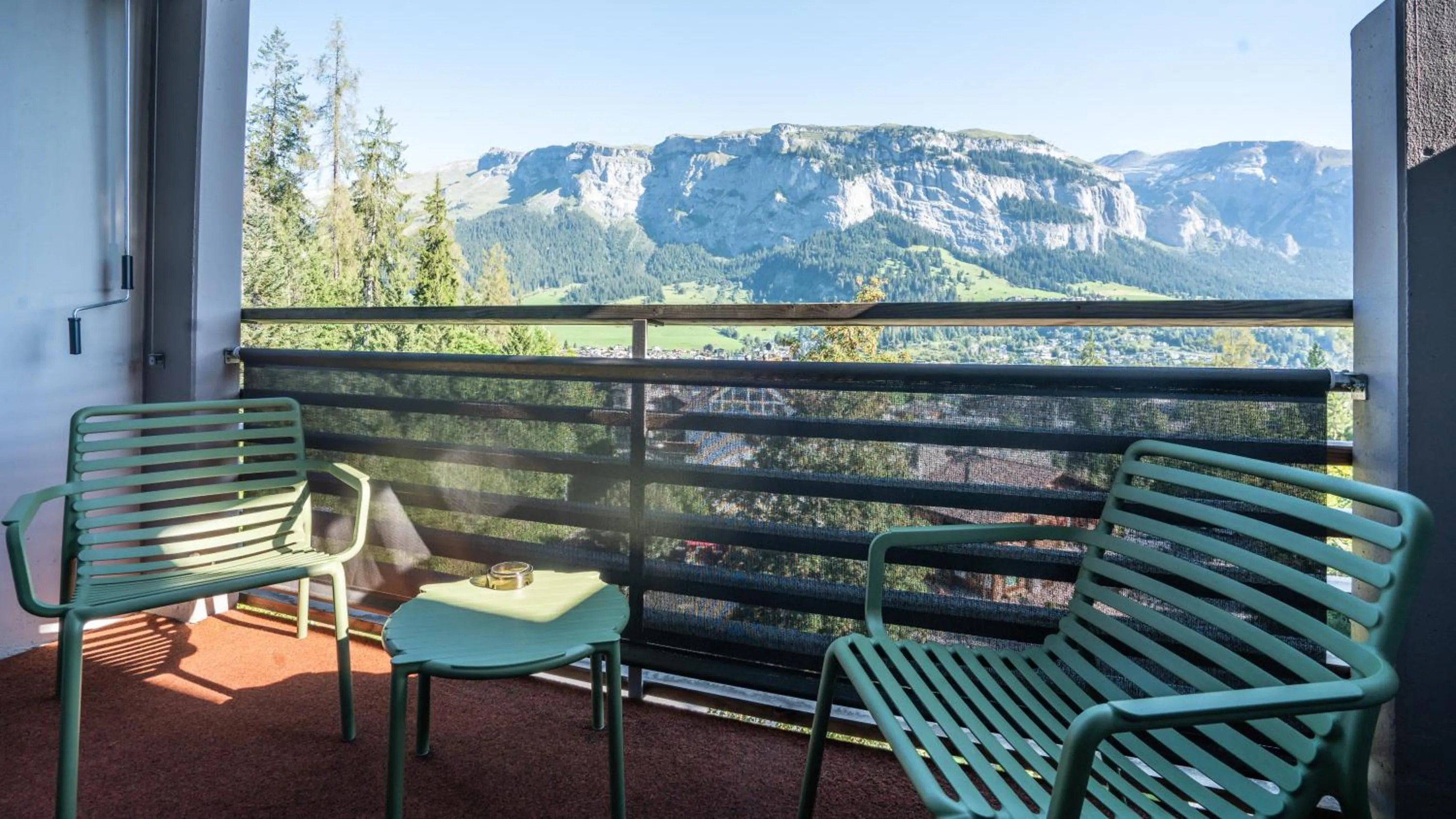 View (from property/room) in Hotel des Alpes