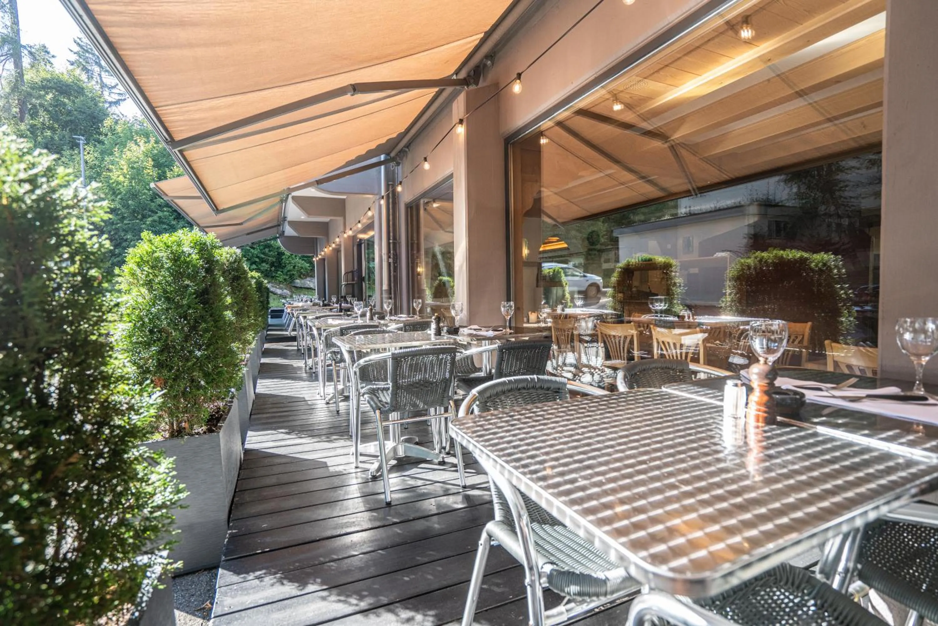 Restaurant/places to eat in Hotel des Alpes