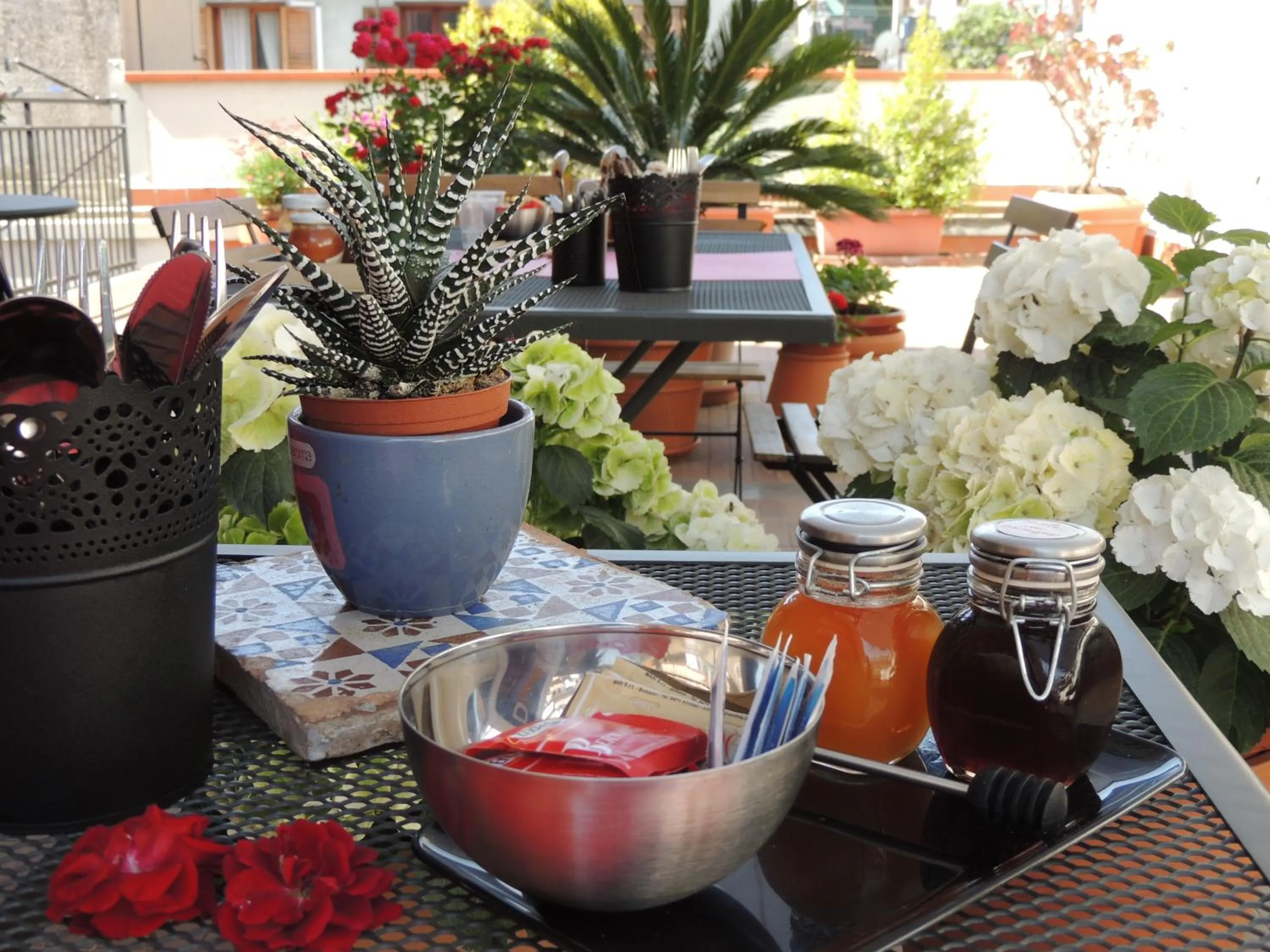 Balcony/Terrace in B&B il rosso e il nero
