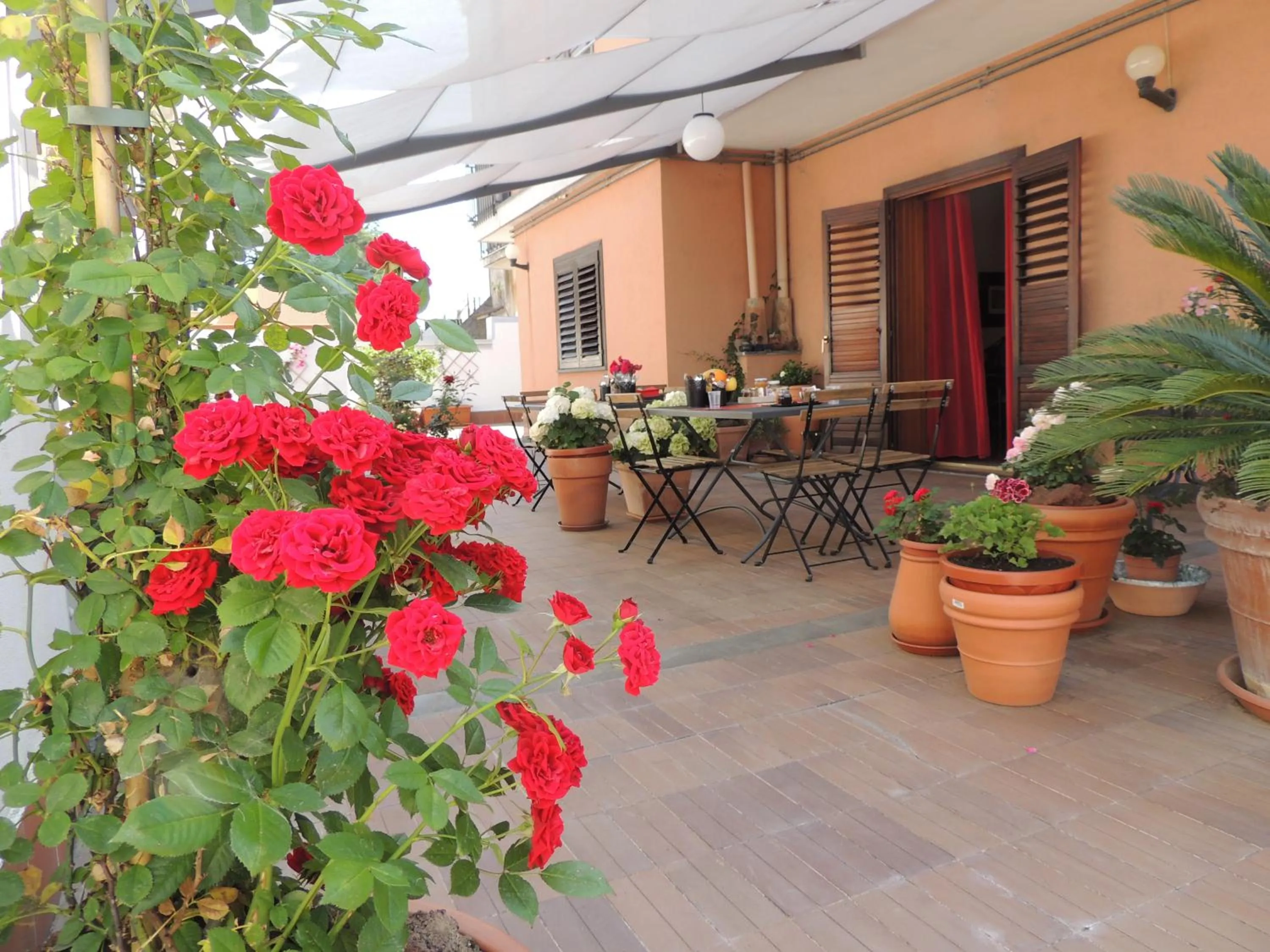 Garden in B&B il rosso e il nero