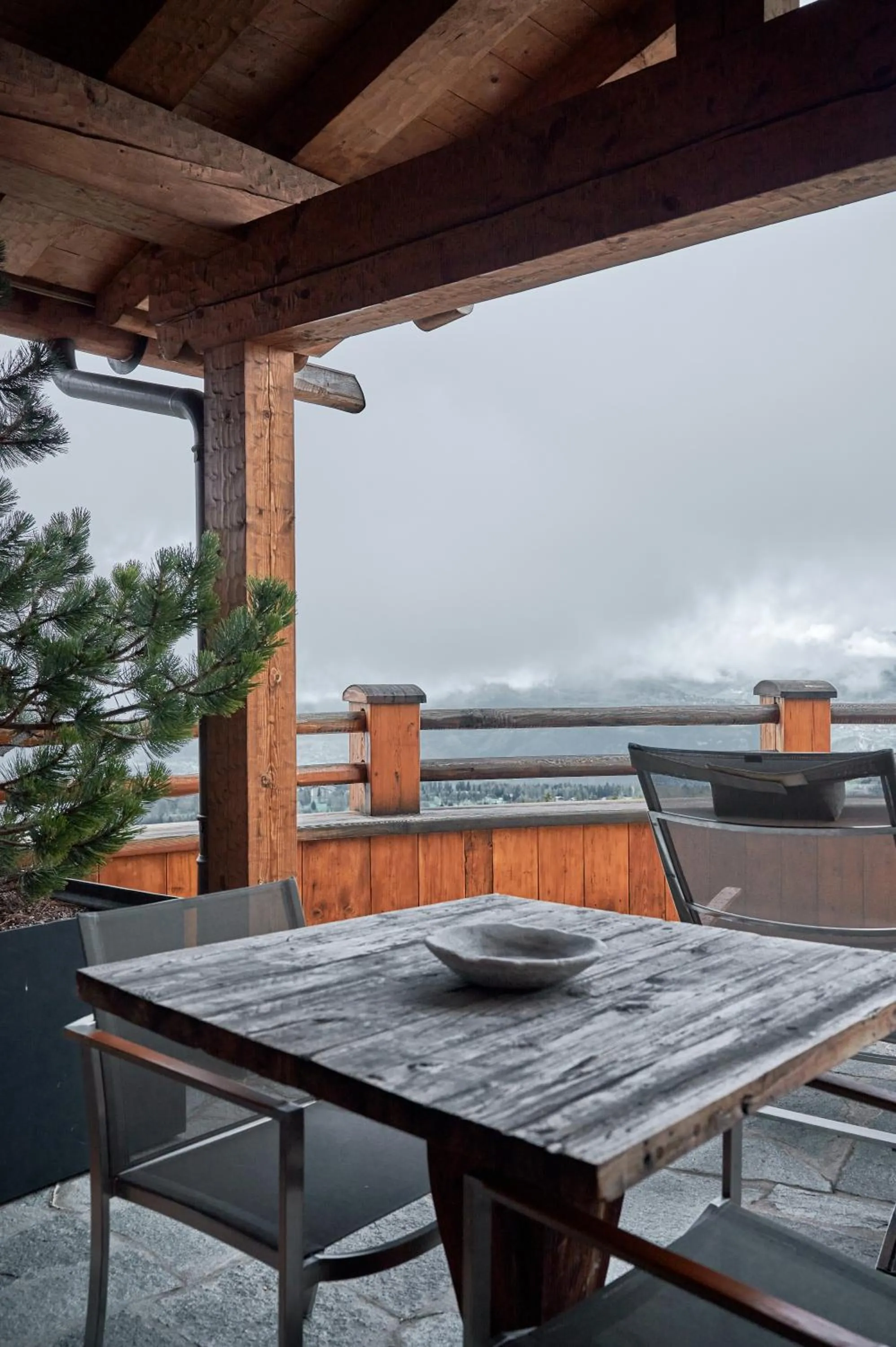 Balcony/Terrace in LeCrans