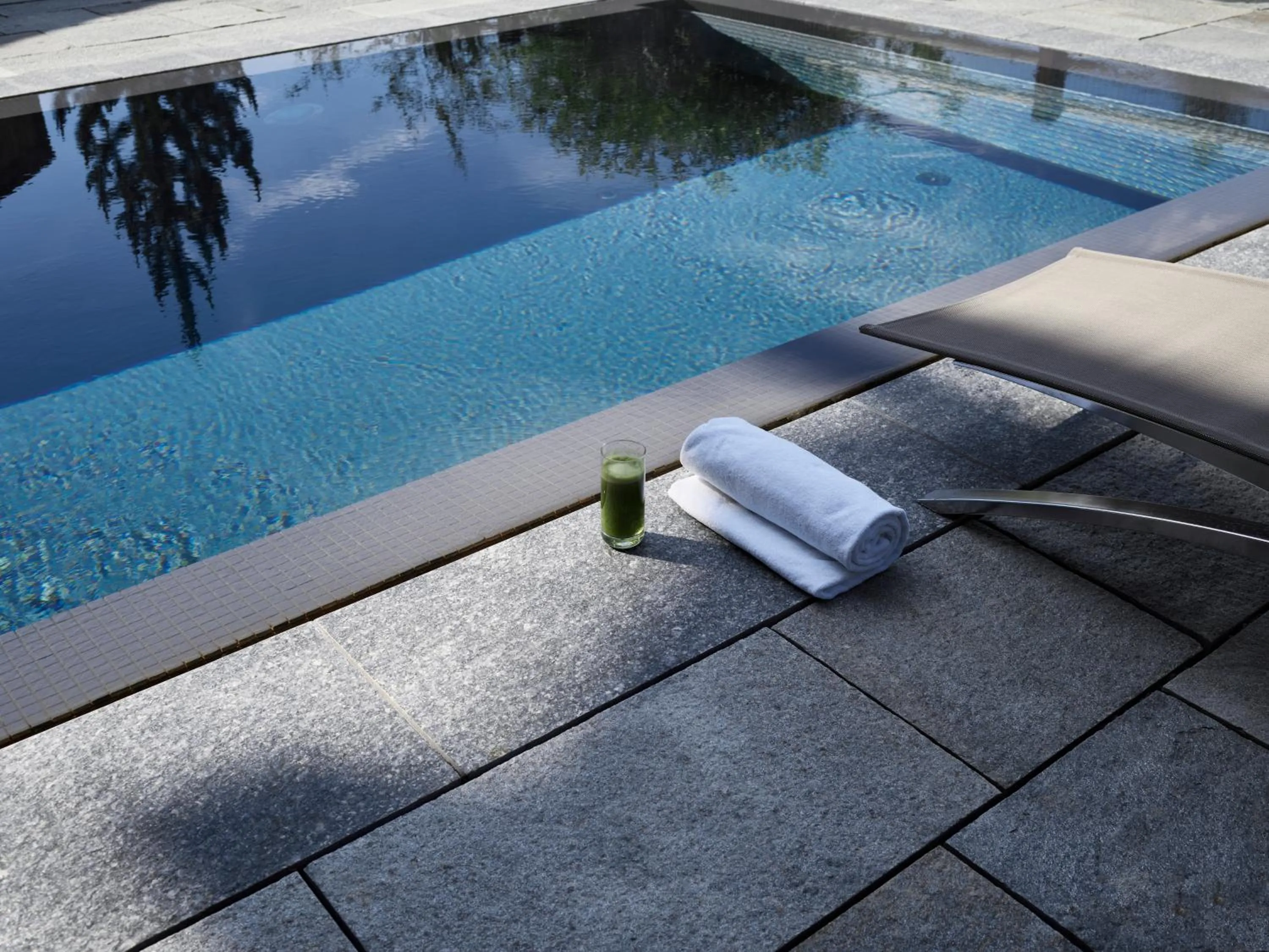 Swimming pool in LeCrans