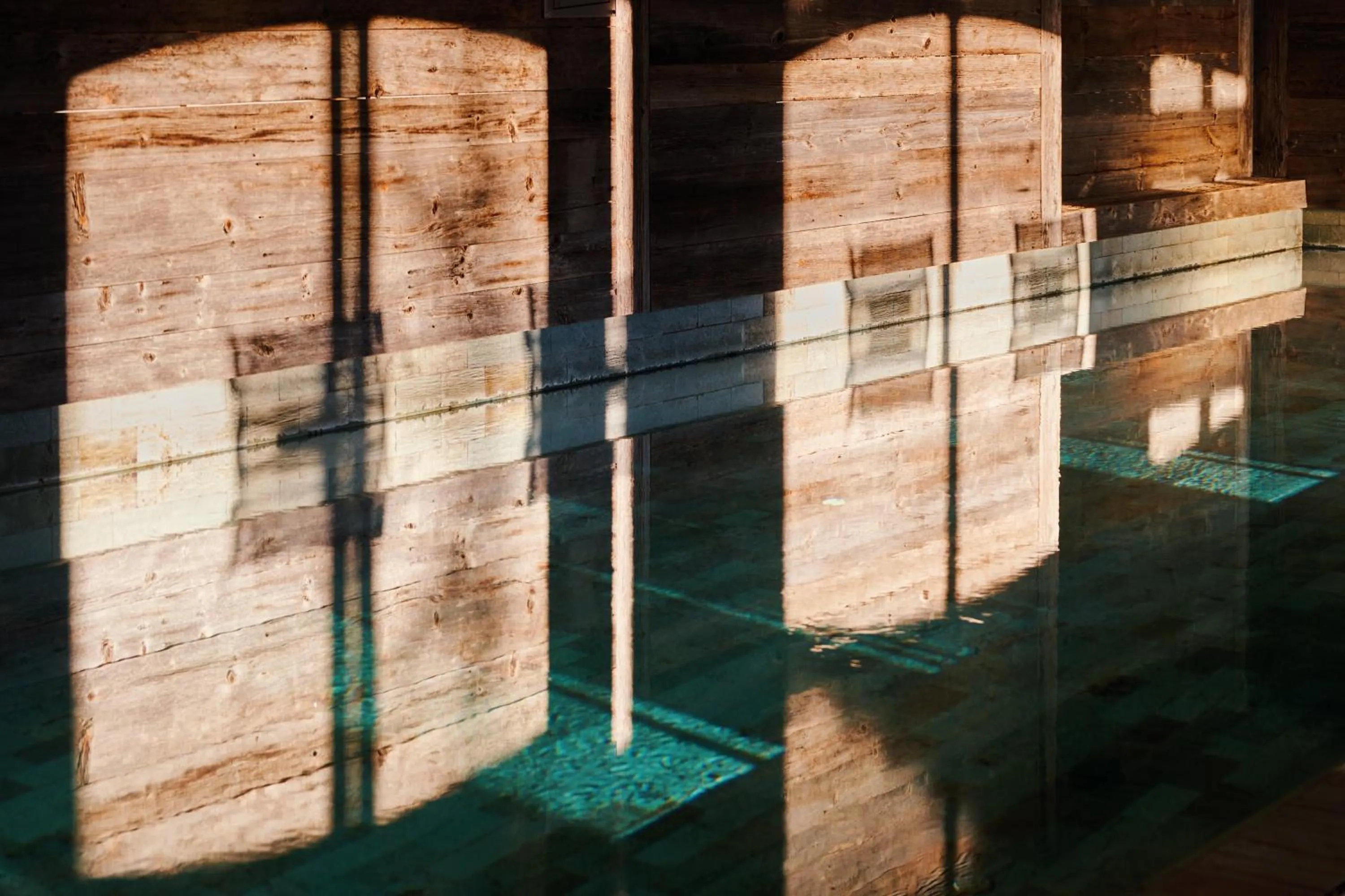 Pool view in LeCrans