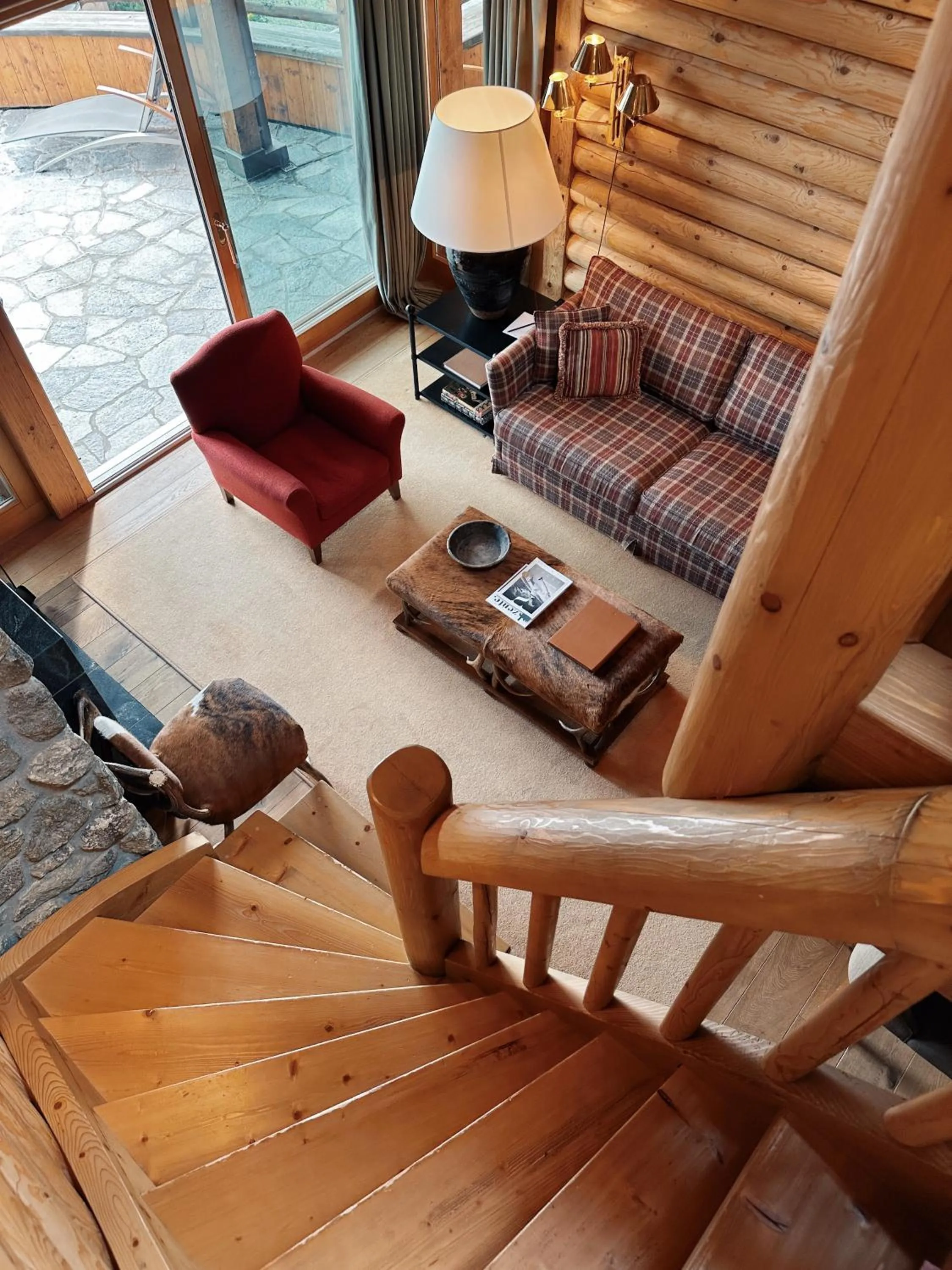 Living room in LeCrans